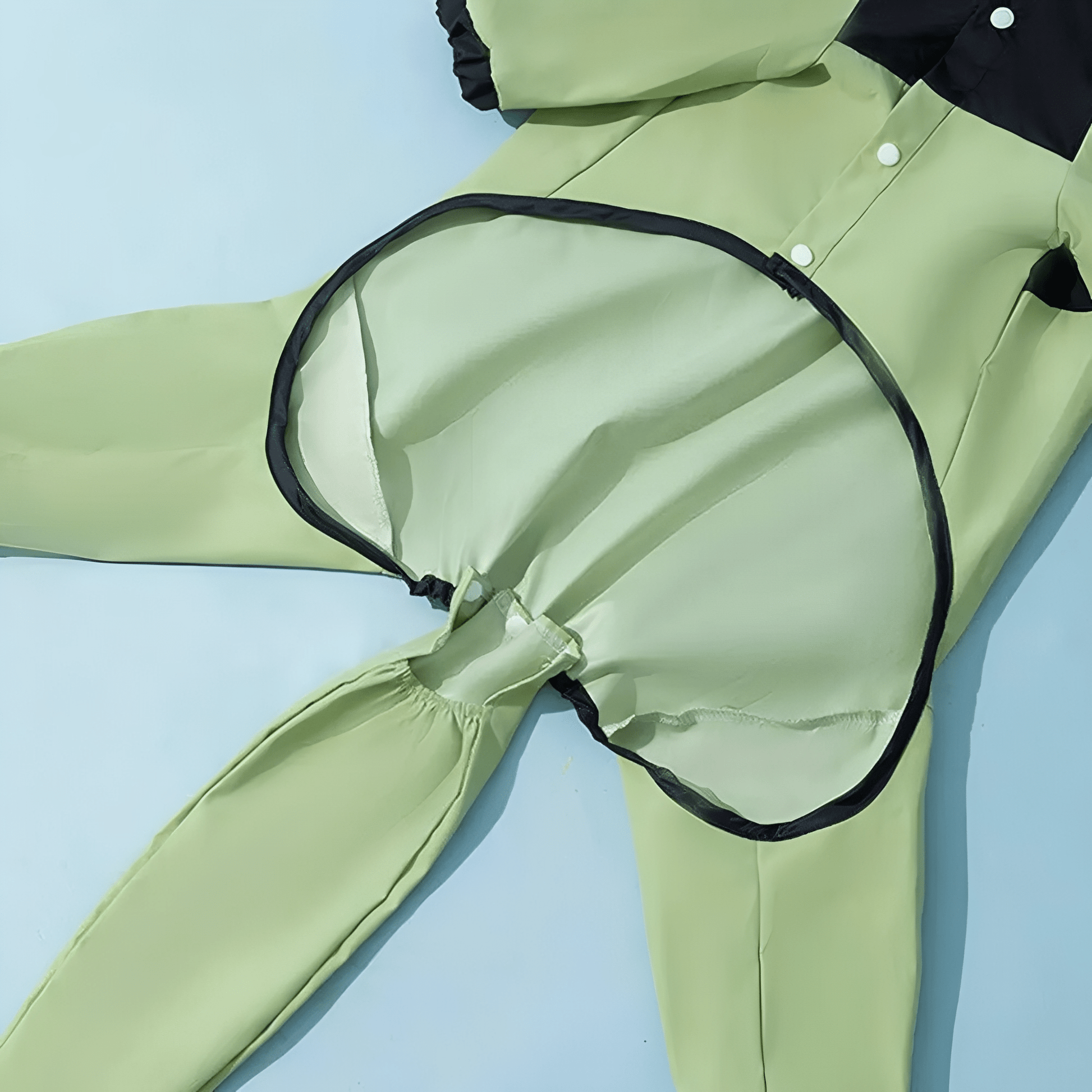 Drytail - Waterdichte Transparante Hondenregenjas - Mivero