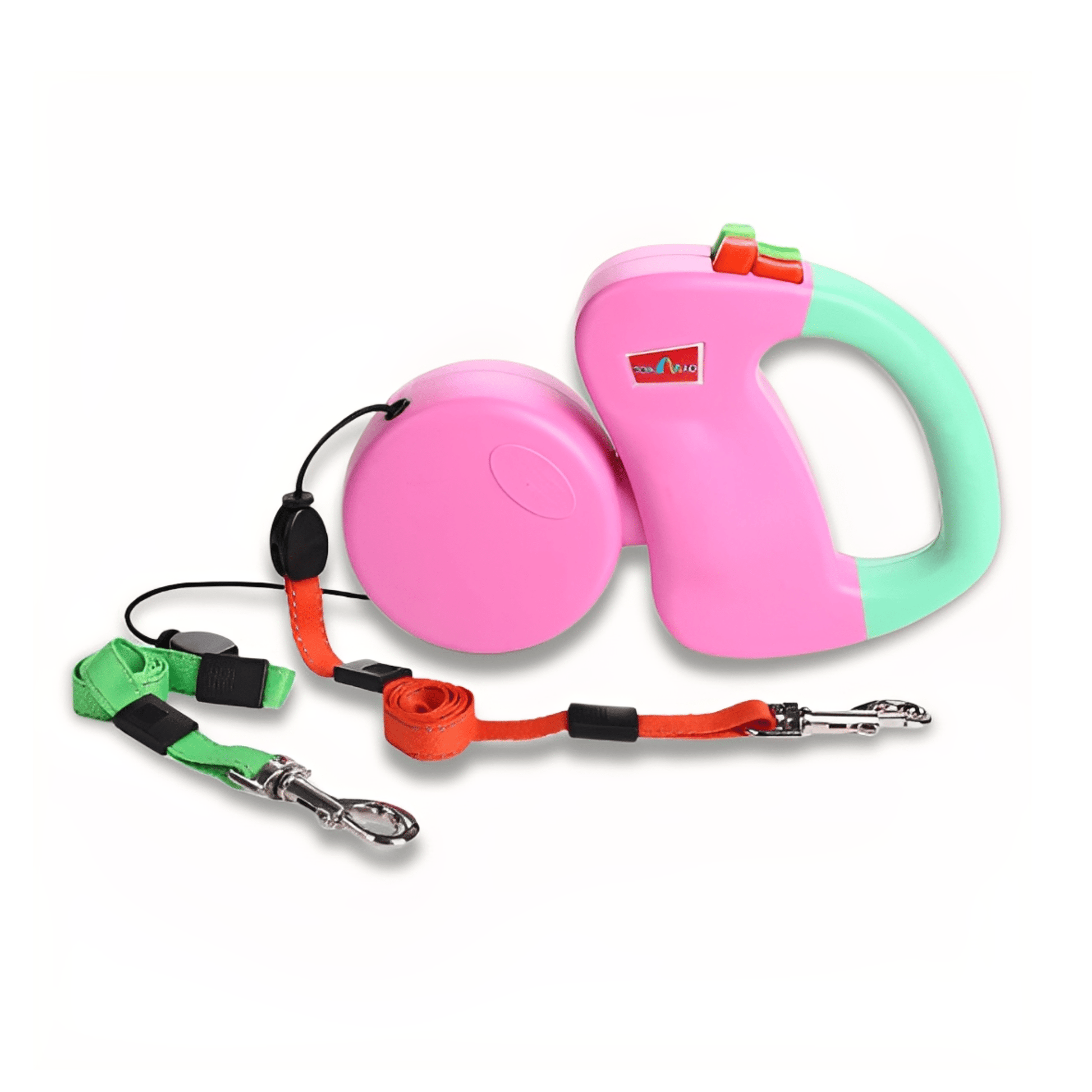 DualLeash - Nooit meer in de knoop met je hondenriem! - Mivero