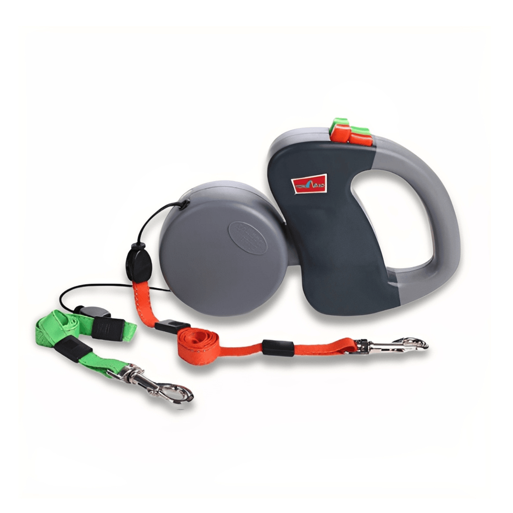 DualLeash - Nooit meer in de knoop met je hondenriem! - Mivero