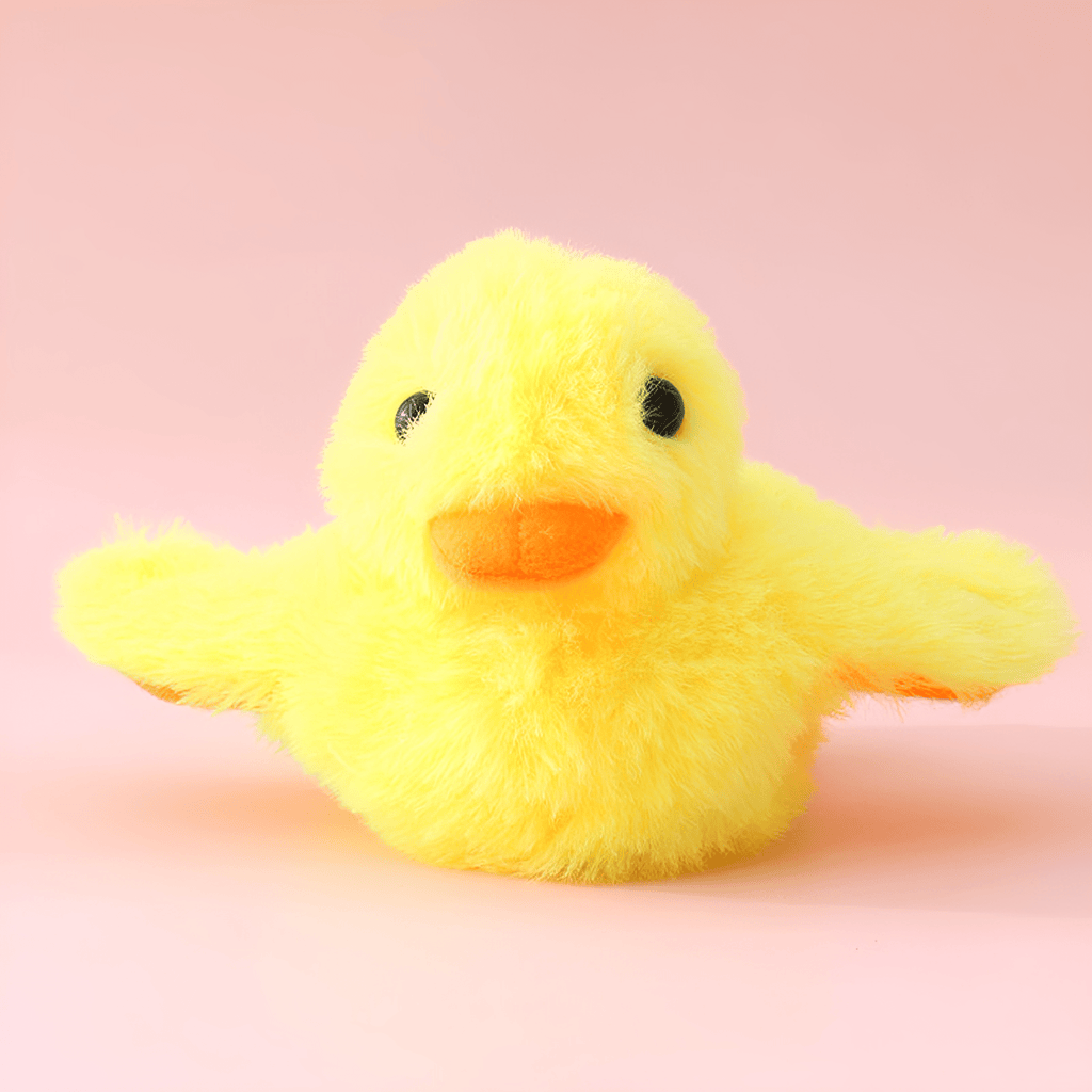 Ducksy - Kattenspeeltje Flappende Eend Met Geluid USB - oplaadbaar - Mivero