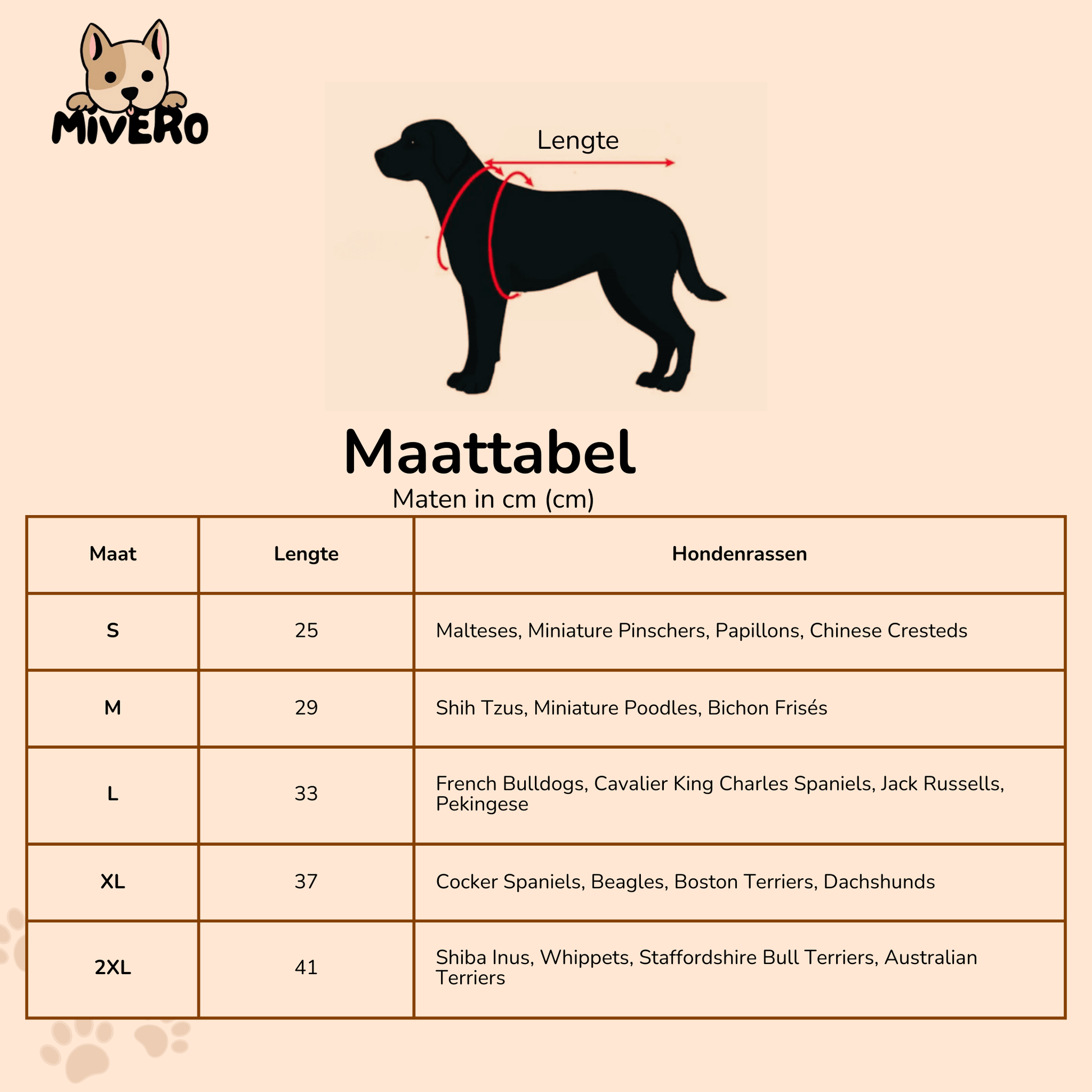 Dustee - Stofwerende Stretch Hondenbroek - Mivero