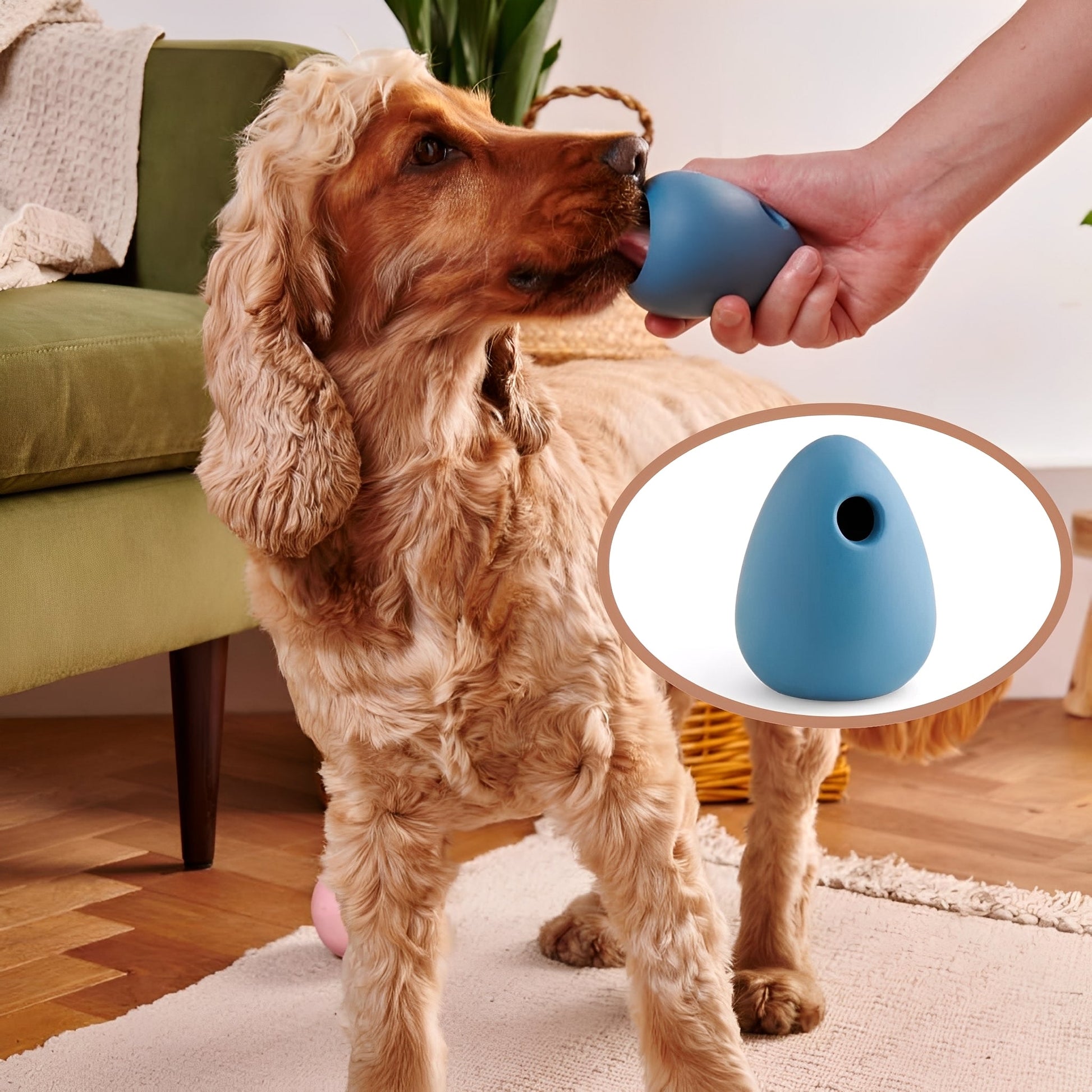 EcoChew - Interactief Traktatiespeeltje Hond - Mivero