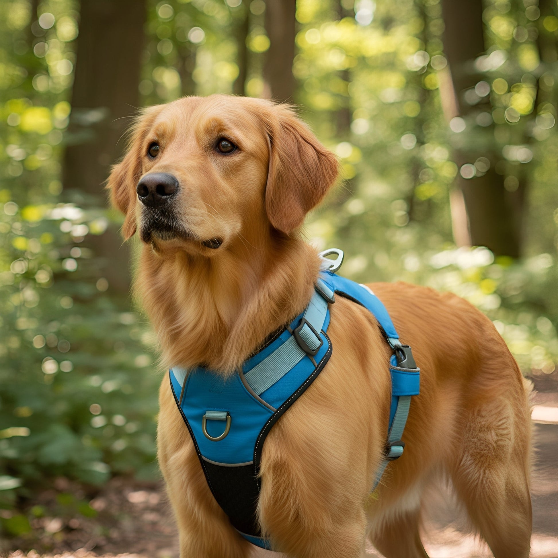 FeatherGuard - Hondentuig Lichtgewicht Verstelbaar Reflecterend - Mivero