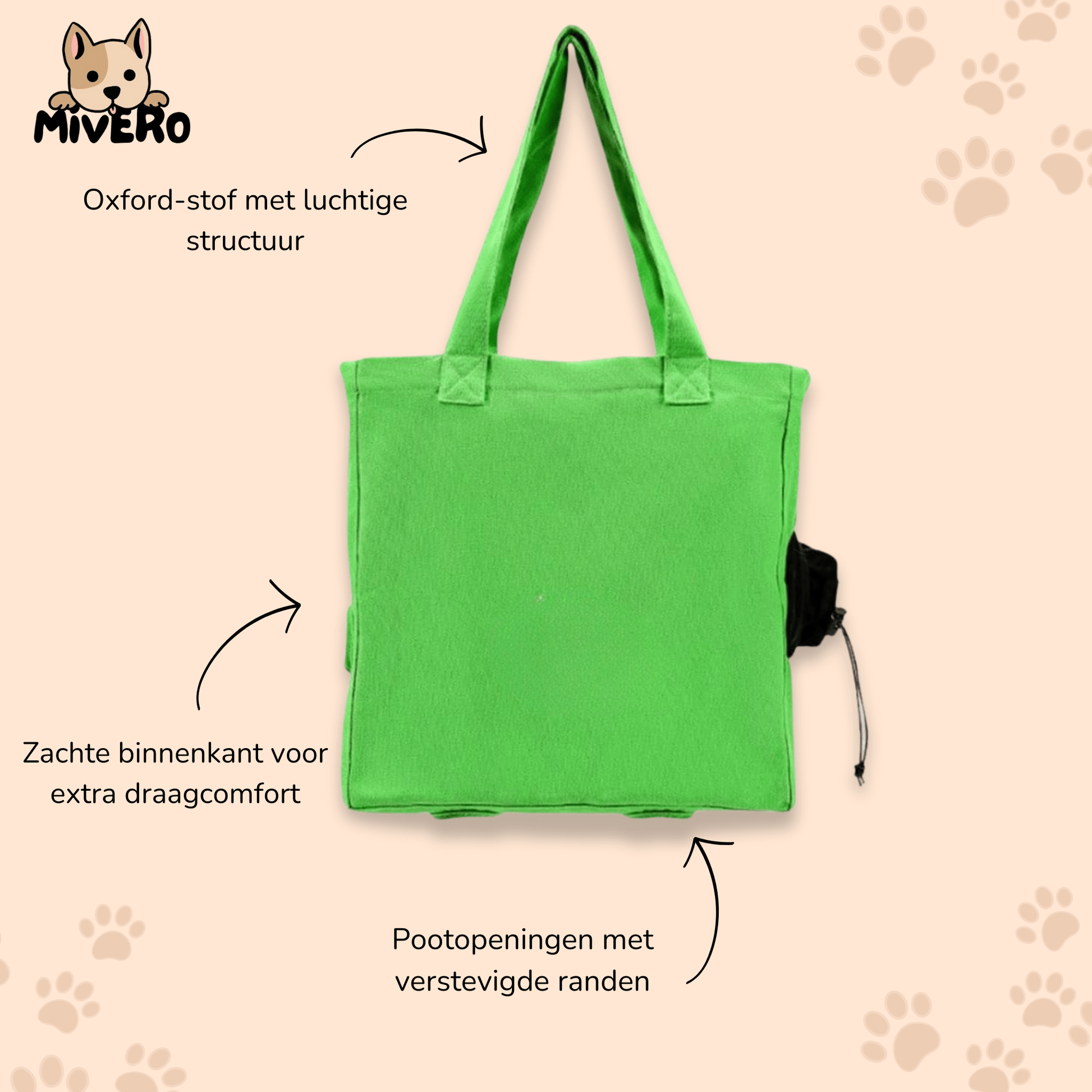 Flexicat - Ademende Verzorgings Draagtas - Mivero