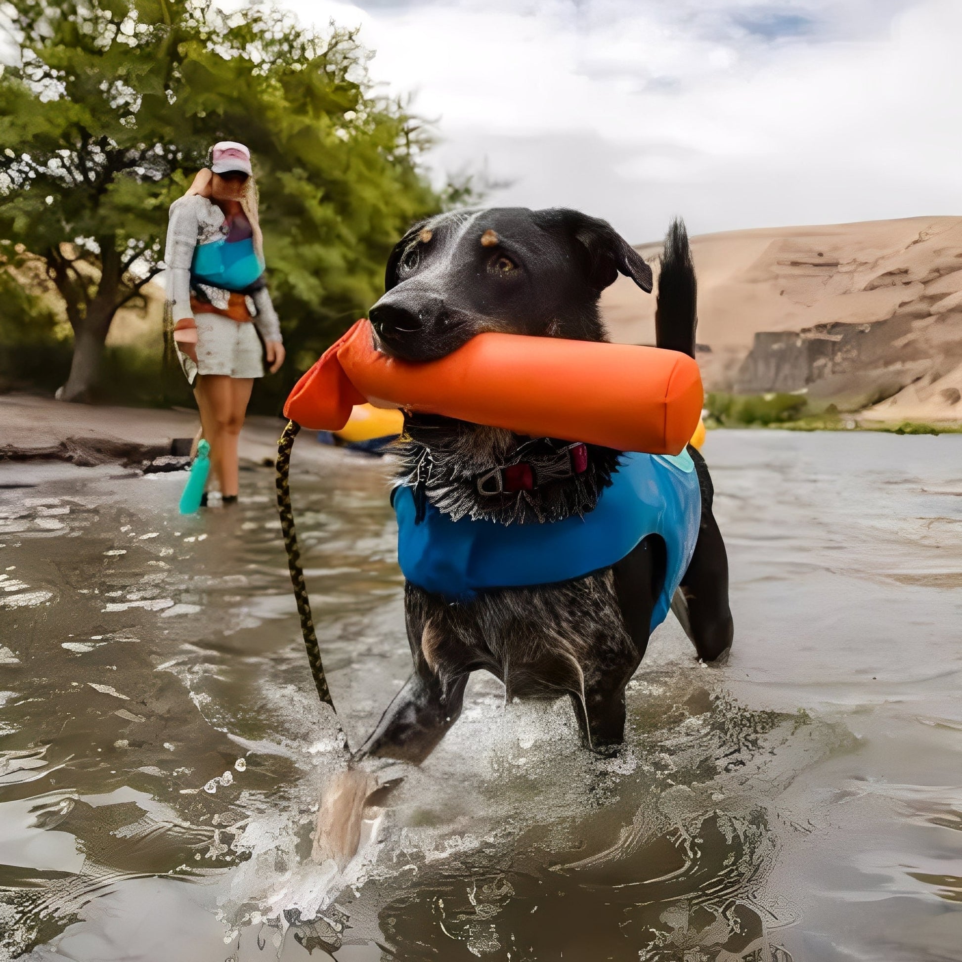 Floatie - Drijvend Touwspeelgoed Hond - Mivero