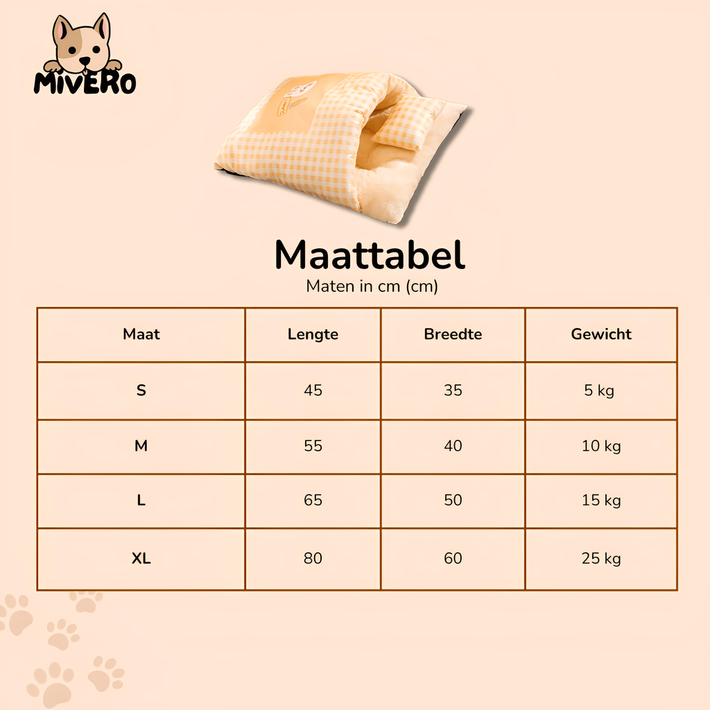 FluffCove - Gesloten Verkoelend Kattenbed - Mivero