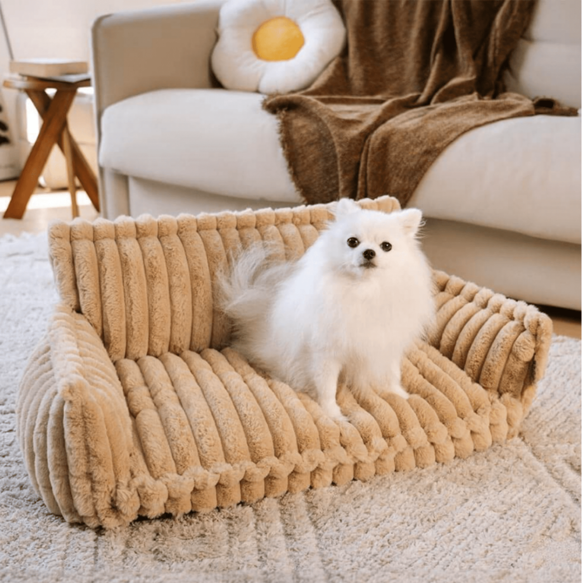 FluffEase - Orthopedische Sofa Hondenmand - Mivero