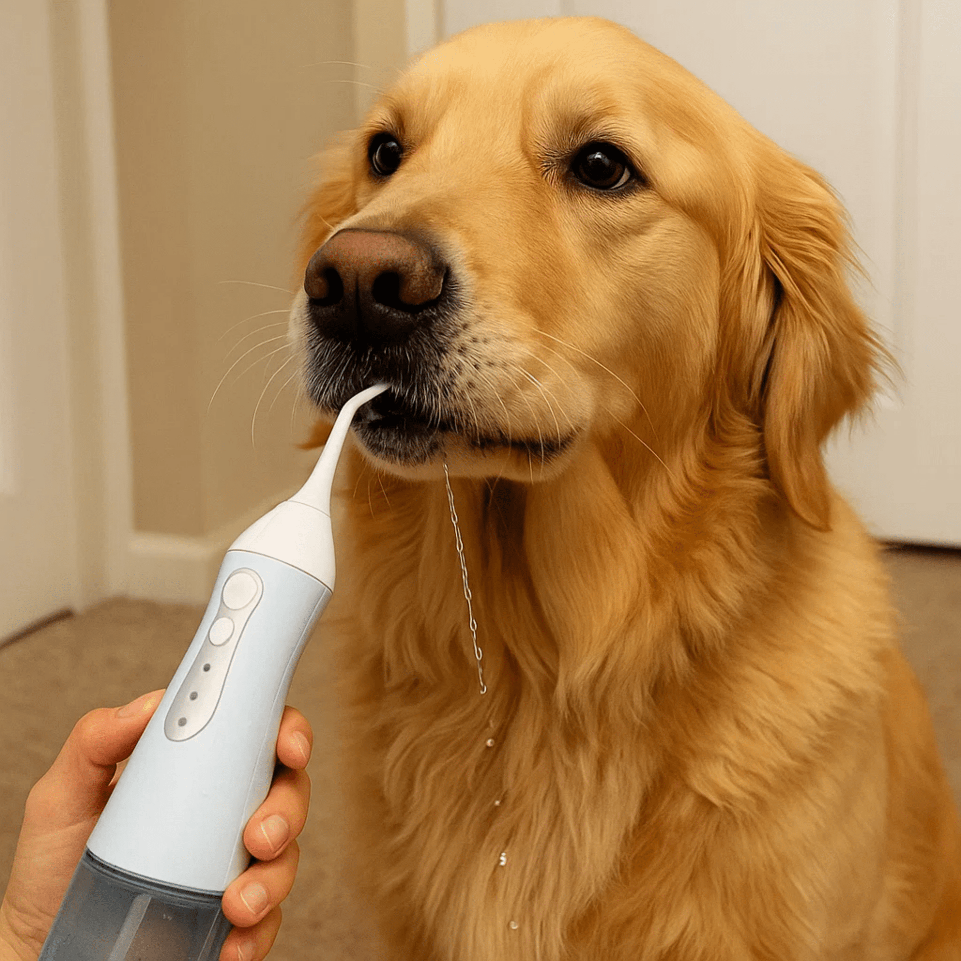 FreshPawz - Draagbare Tandvleesvriendelijke Hondenflosser - Mivero