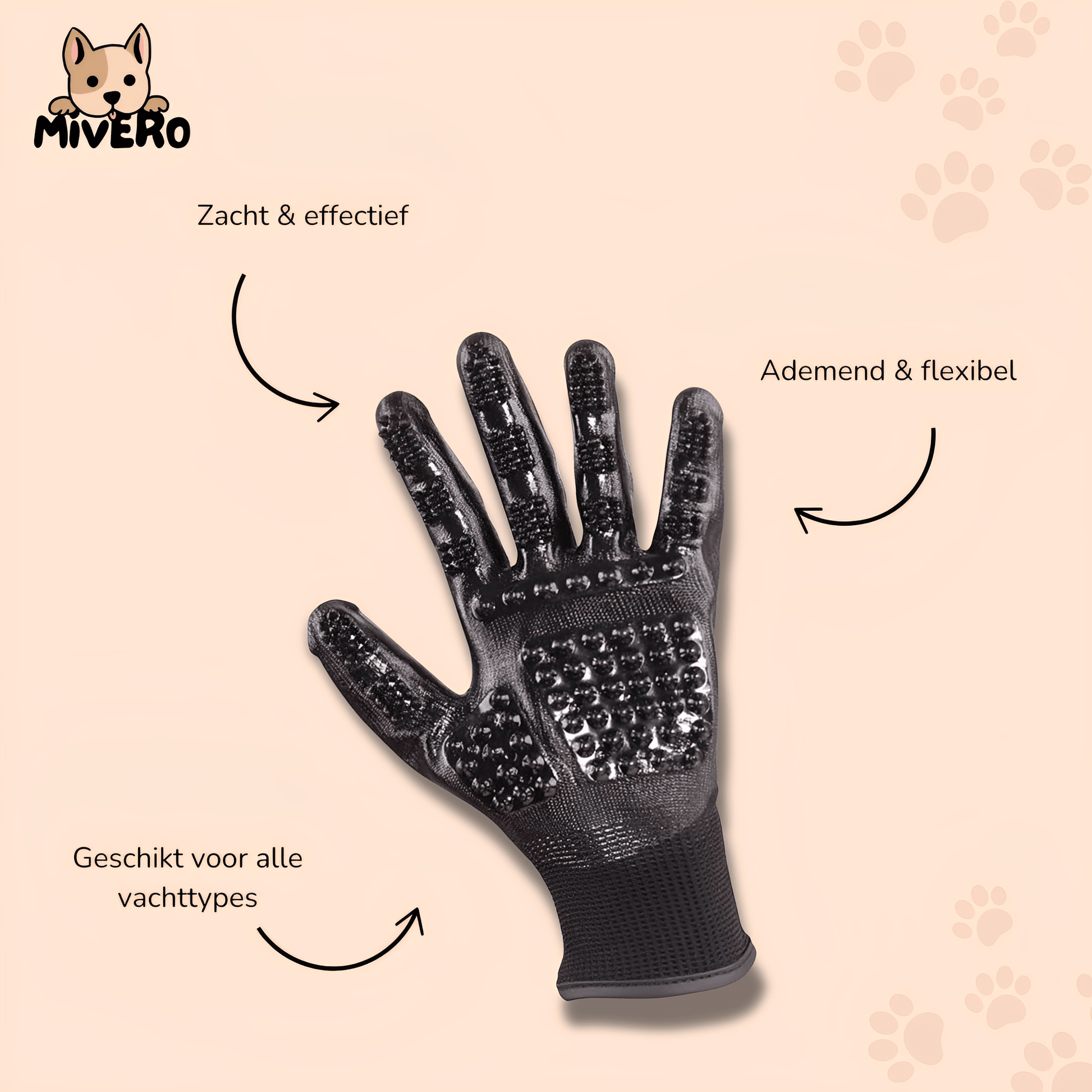 FurEase - Herbruikbare Zelfreinigende Dierenhaarverwijderaar - Mivero