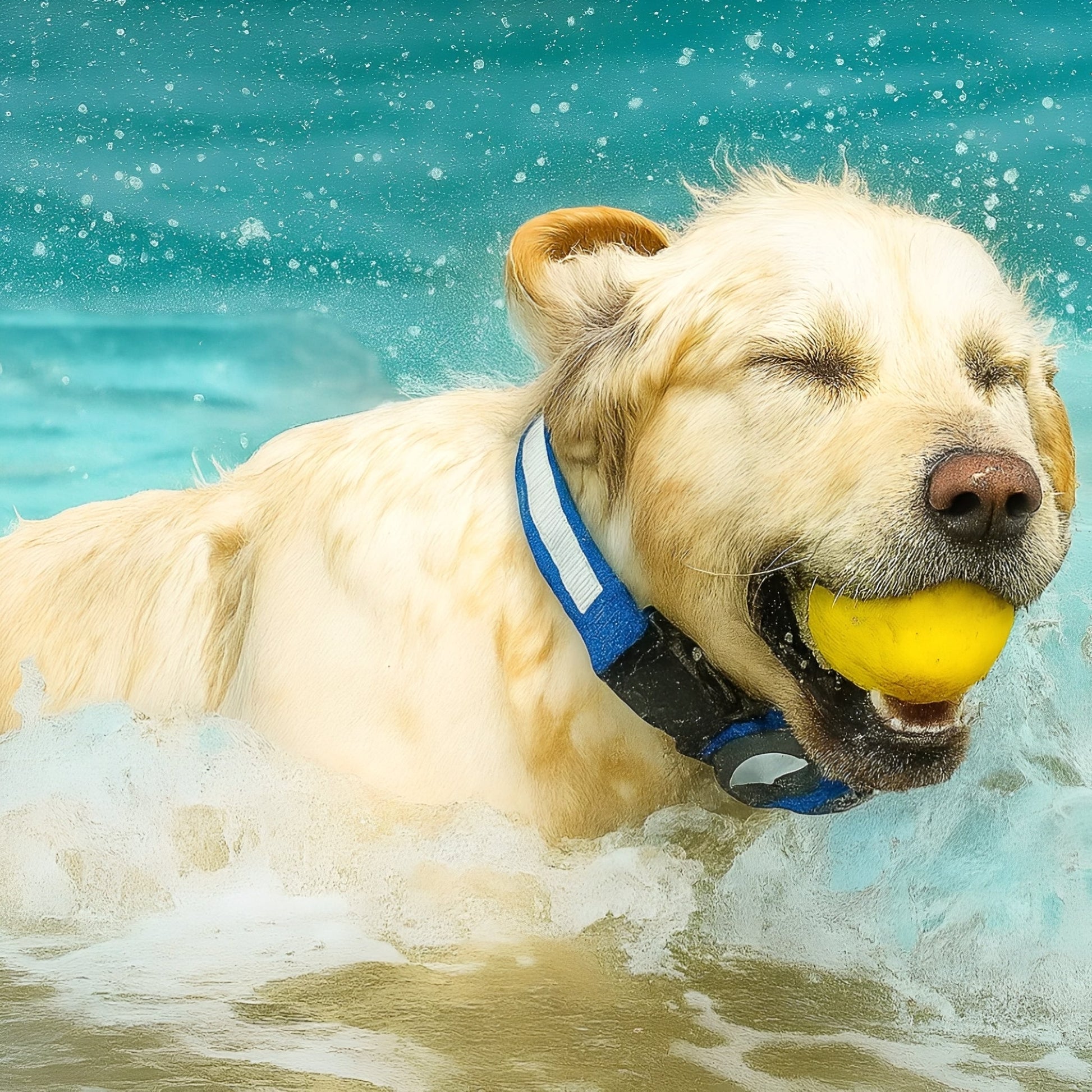 GlowTag - Waterdichte LED Dierenhalsband - Mivero