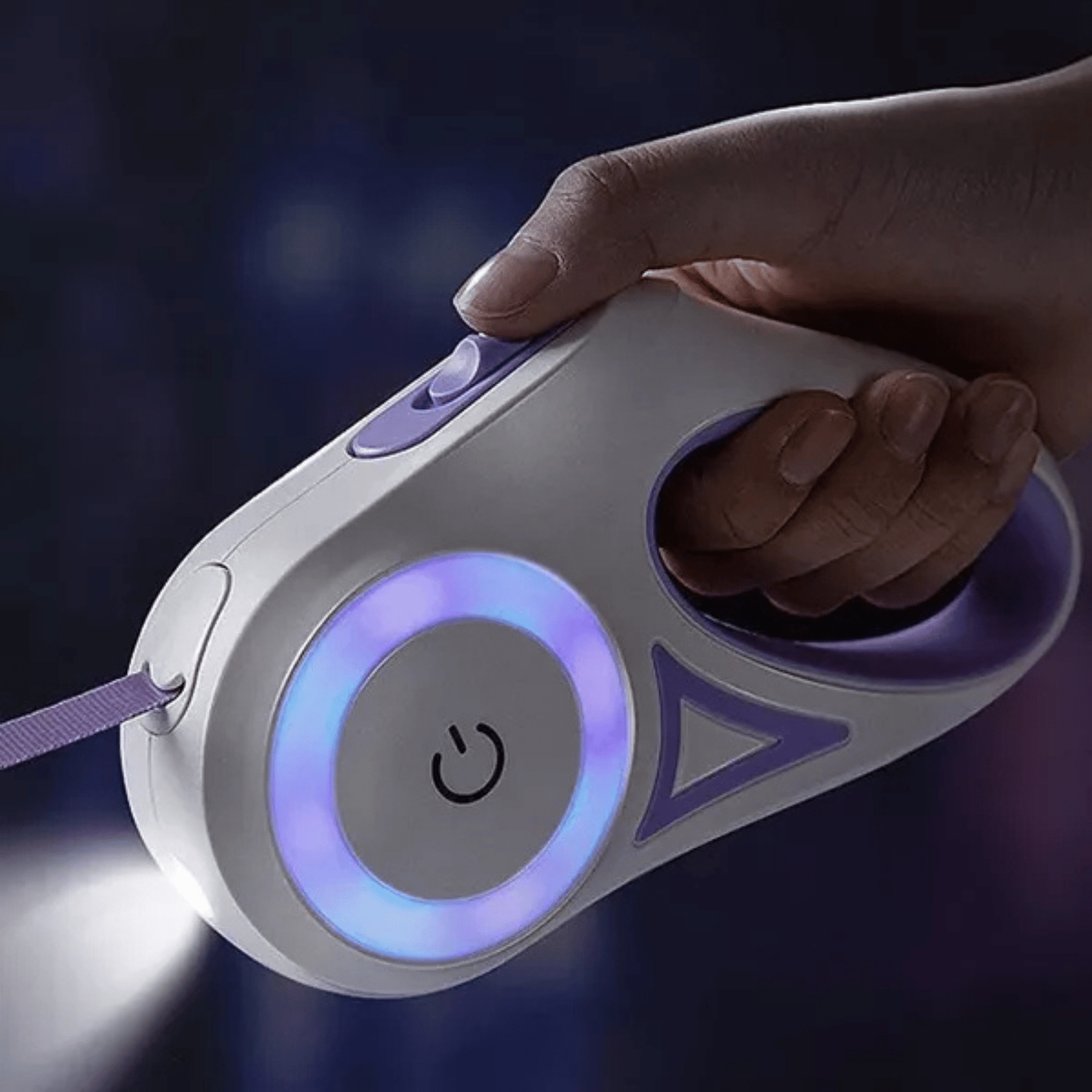 GlowTrek - LED Veiligheids Hondenriem - Mivero