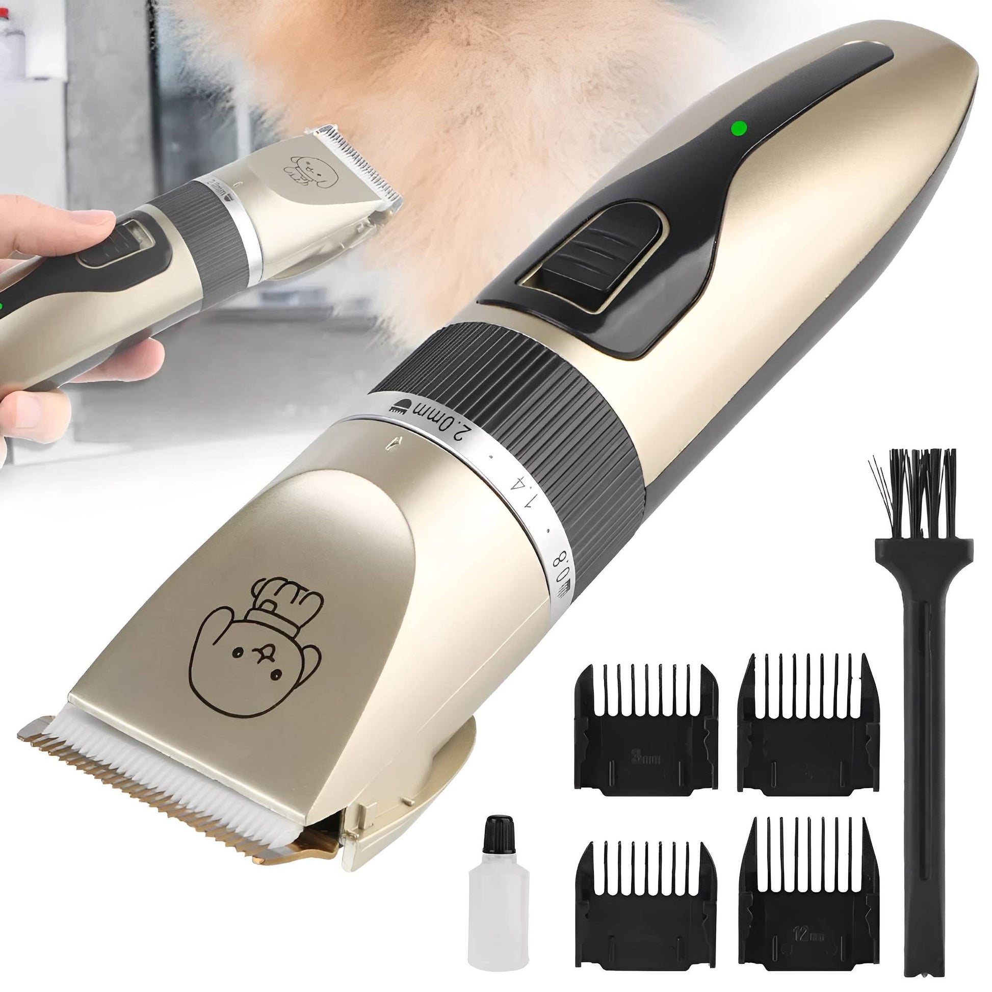 GroomZen - Stille Professionele Tondeuse - Mivero