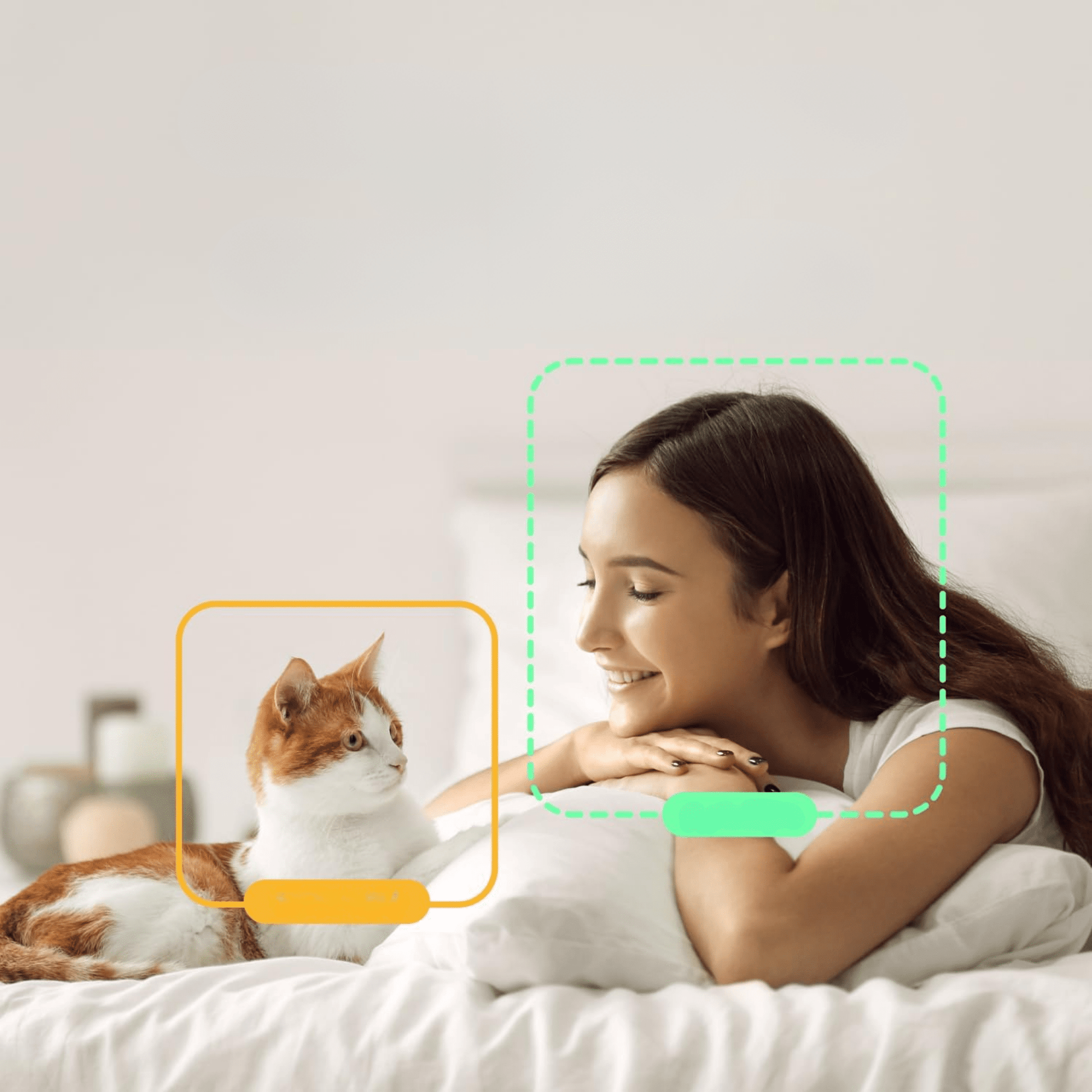 GuardiPet - WiFi Nachtzicht Huisdiercamera - Mivero