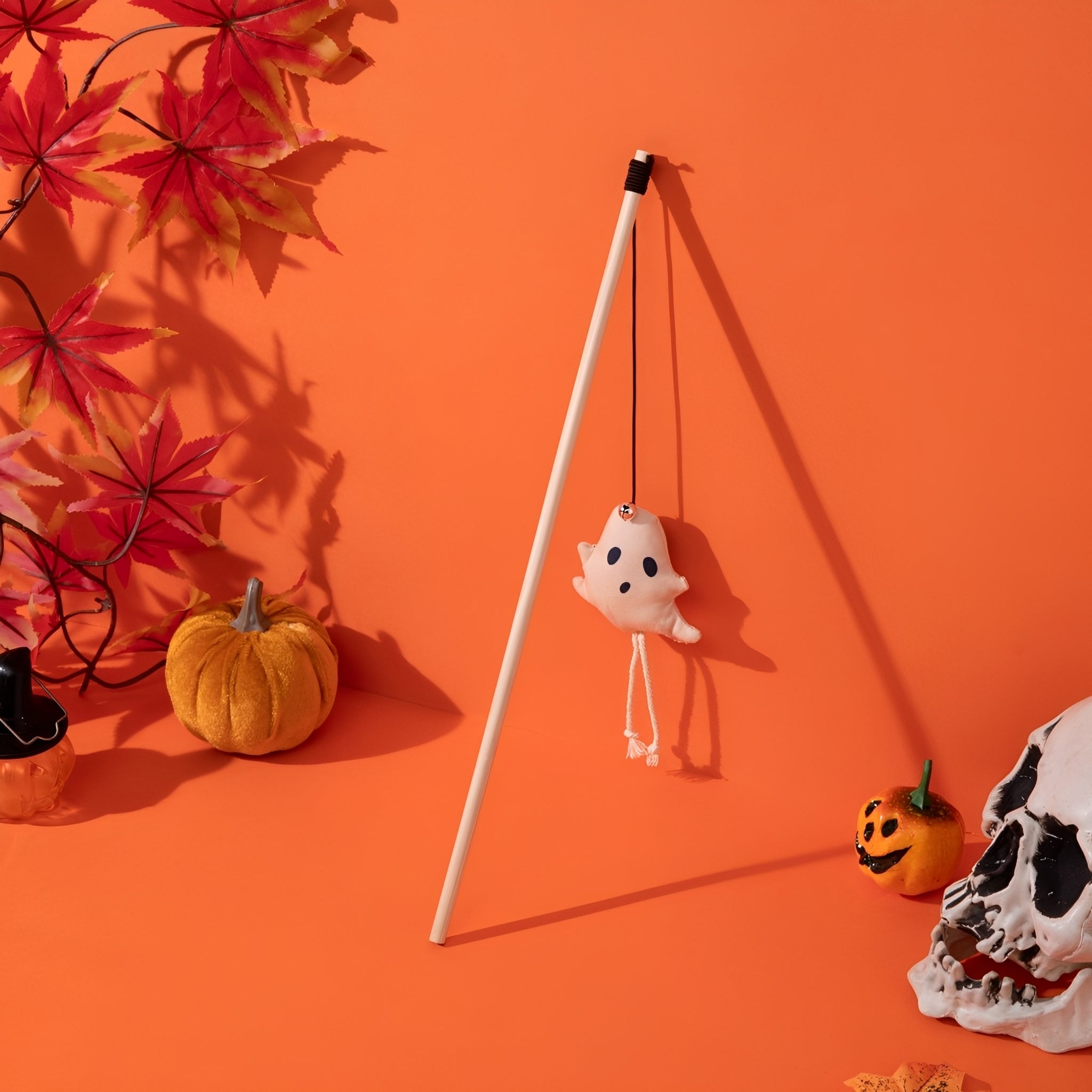 HallowHug - Kattenhengel Halloween Interactief Speeltje - Mivero