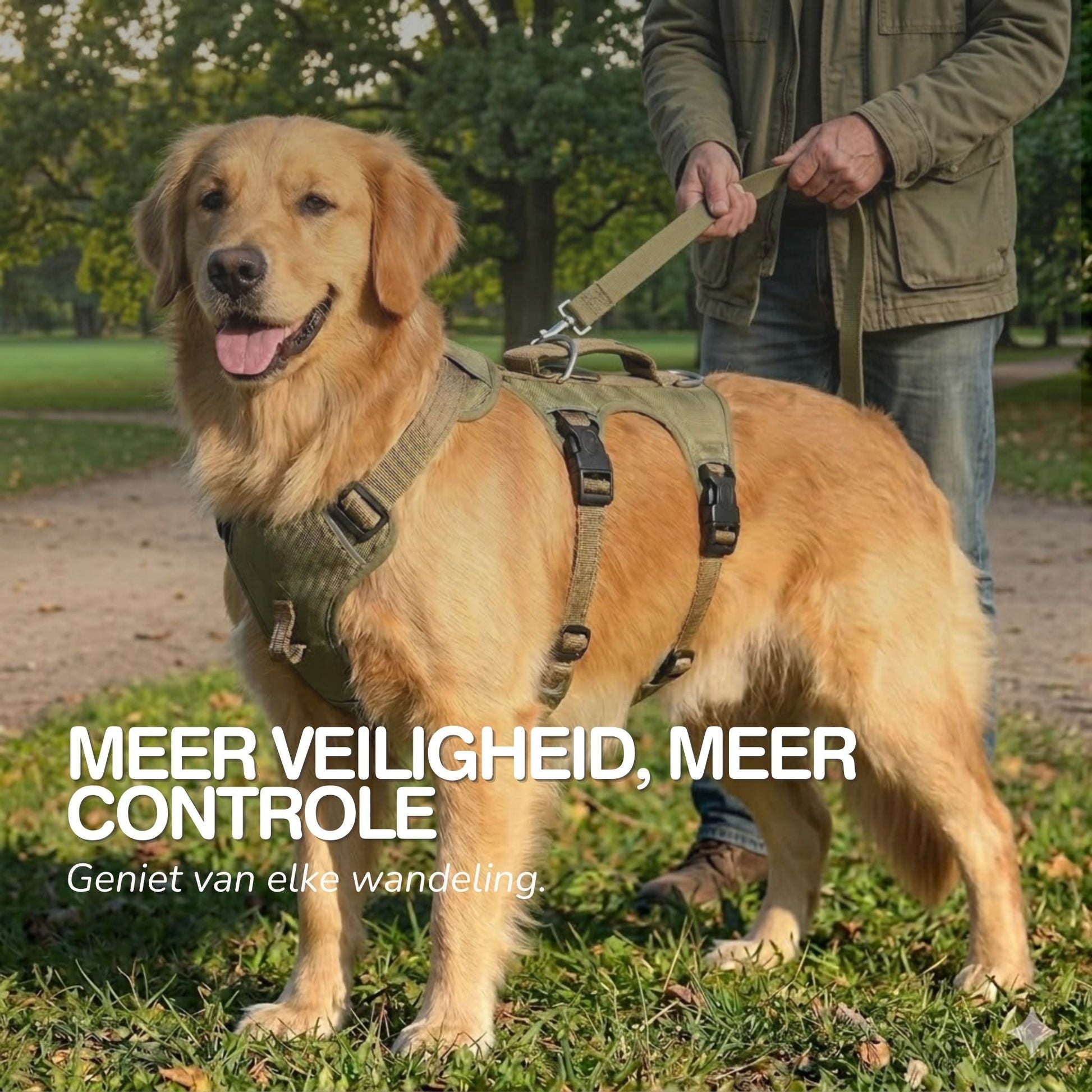 HarnessPro - Escapeproof Verstelbaar Hondentuig - Mivero