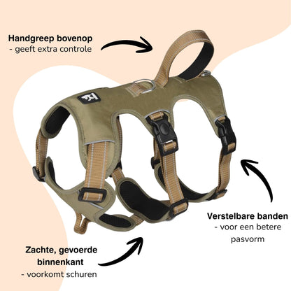 HarnessPro - Escapeproof Verstelbaar Hondentuig - Mivero