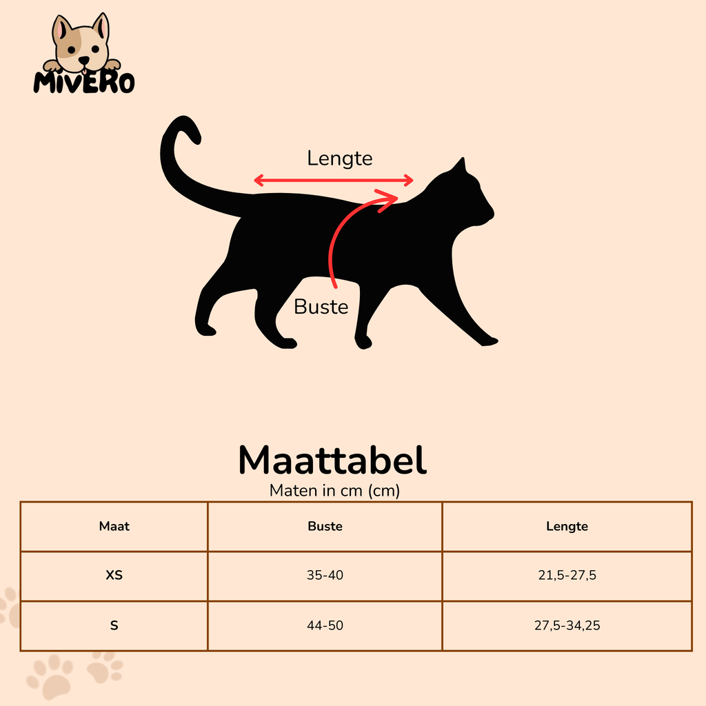 Harnix - Ademend Verstelbaar Kattenharnas - Mivero