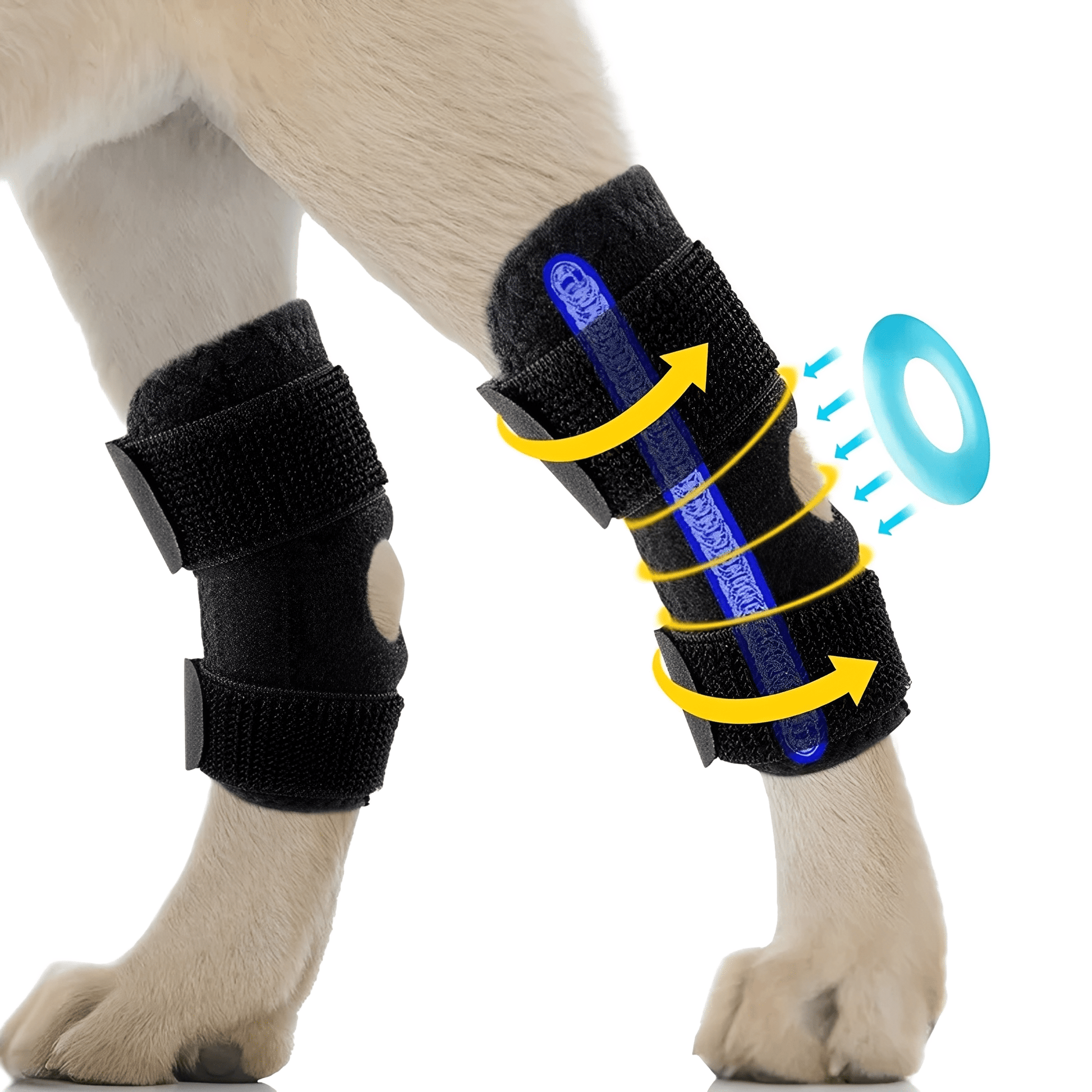 Healpaw - Ademende Achterpoot Brace - Mivero