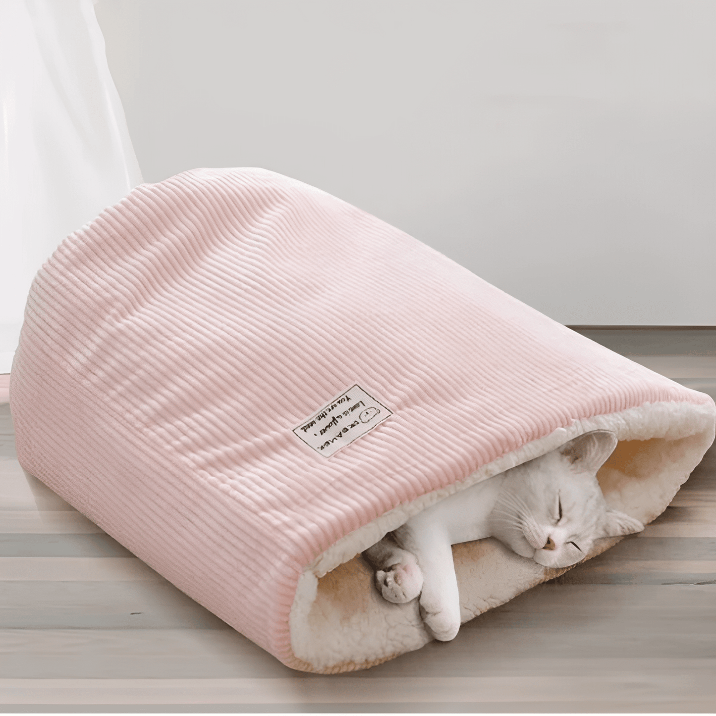 hibernest - knusse slaapzak kattenbed - mivero