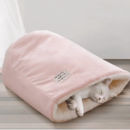 HiberNest - Knusse Slaapzak Kattenbed - Mivero
