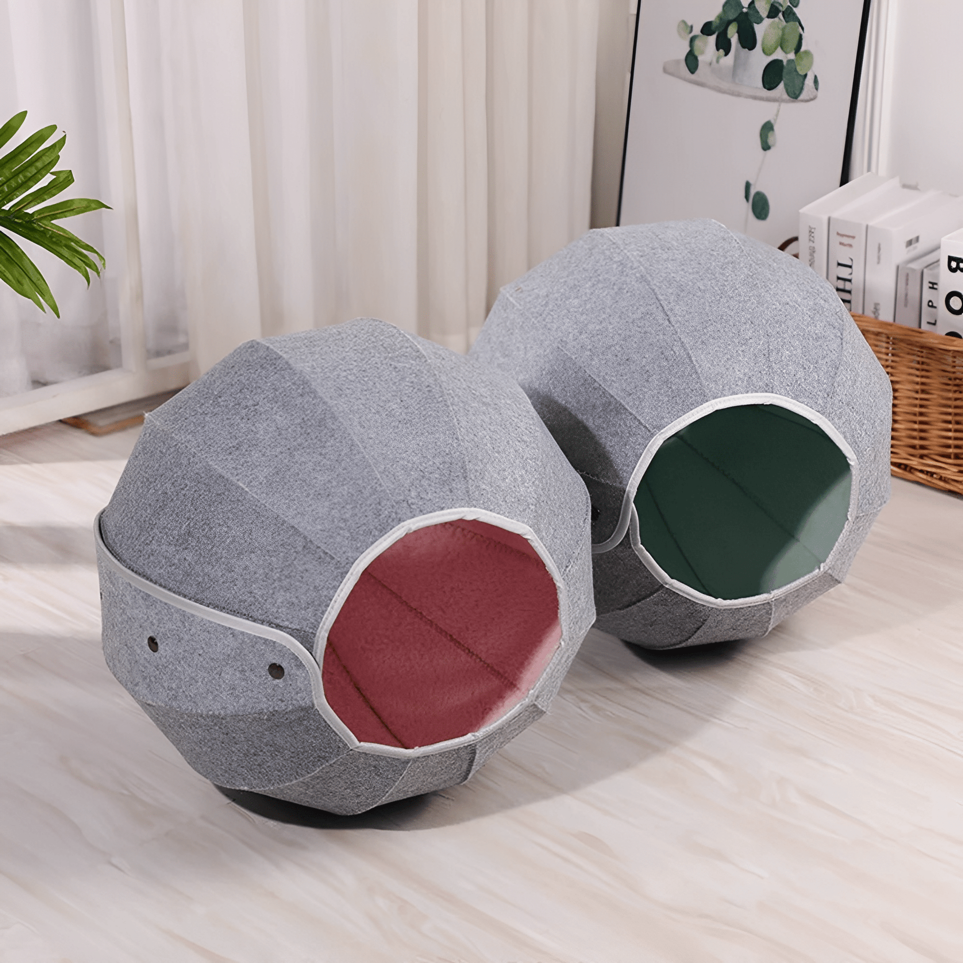 HideAway - Verstelbare Kattentunnel Bed - Mivero