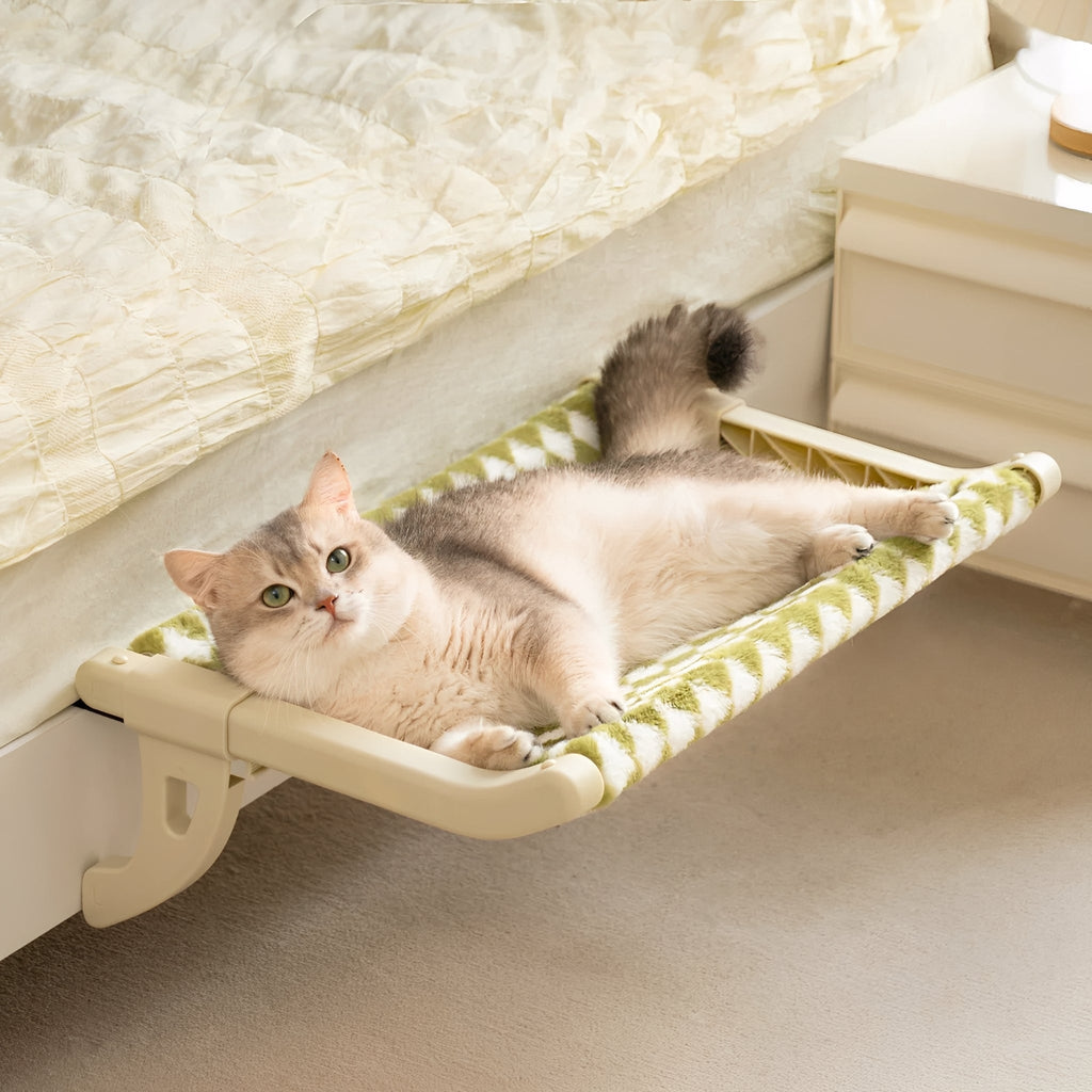 HookNook - Katten Vensterbankzitje Zonder Boren - Mivero