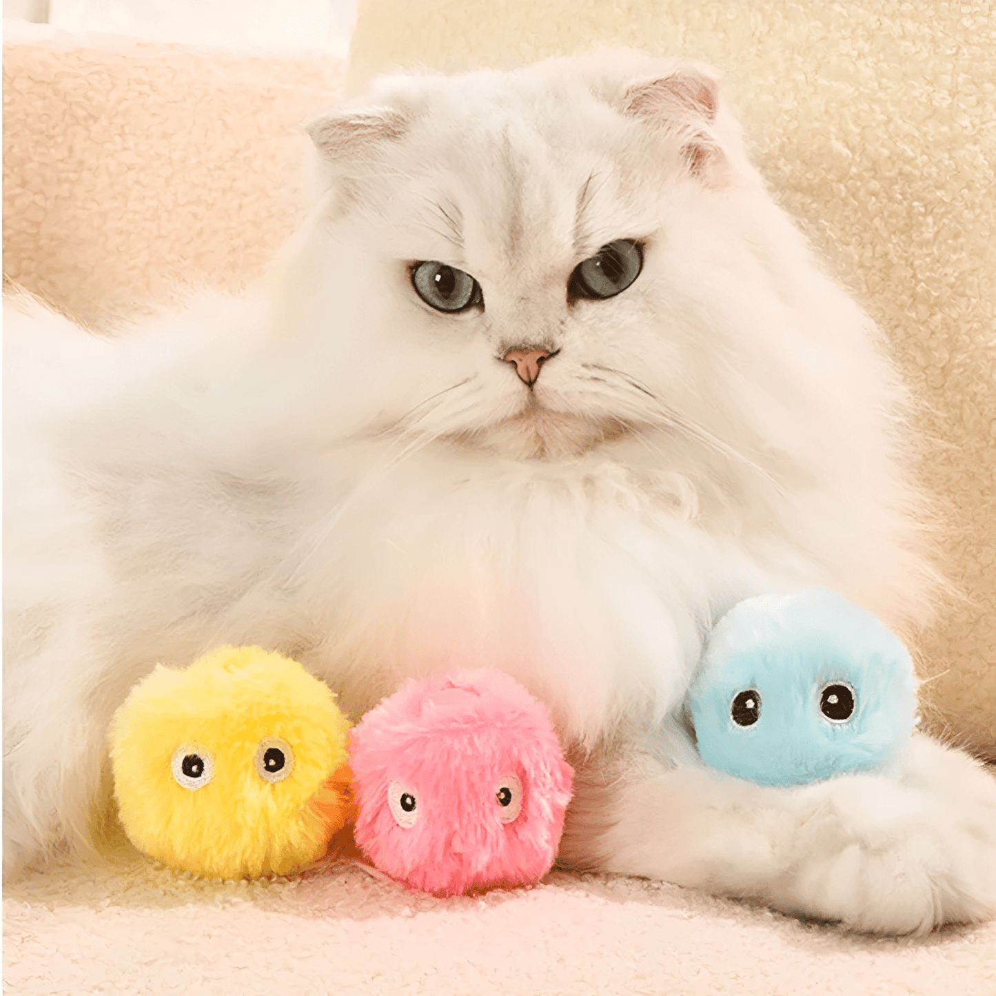 hushchirp - speelbal met geluid touch activatie - mivero