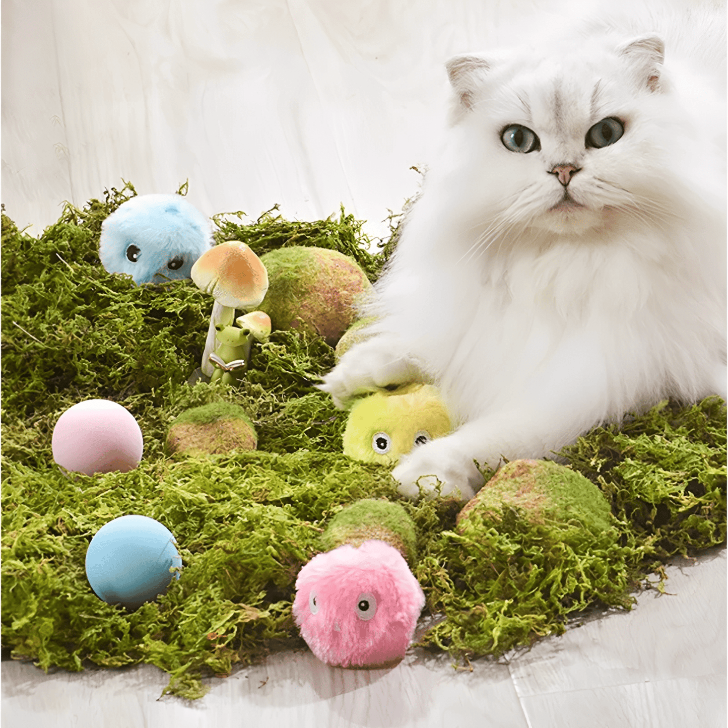 hushchirp - speelbal met geluid touch activatie - mivero