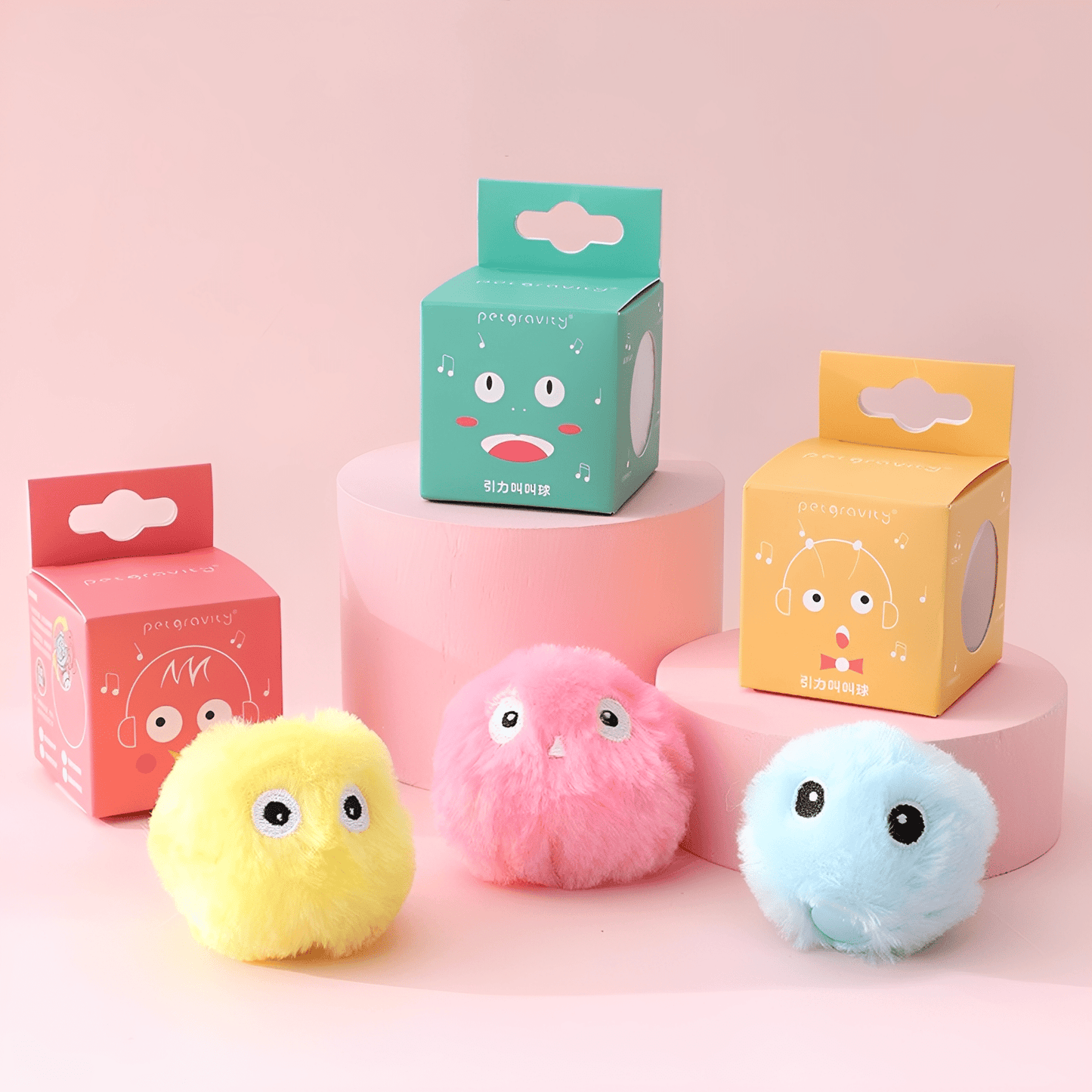 hushchirp - speelbal met geluid touch activatie - mivero