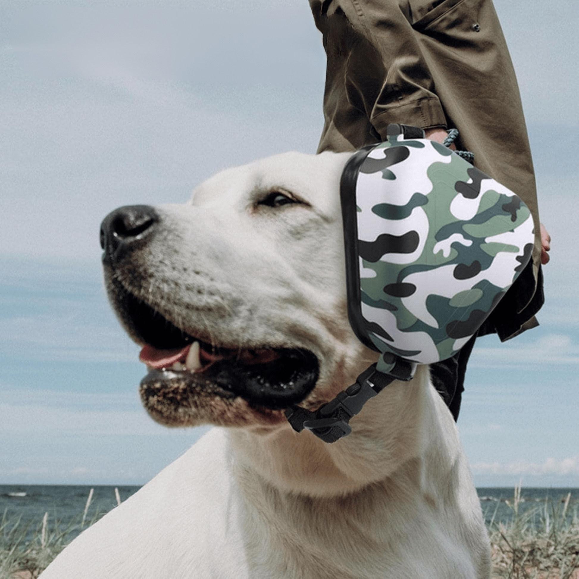 HushHound - Ergonomische Geluidsdempende Hondenhoofdband - Mivero