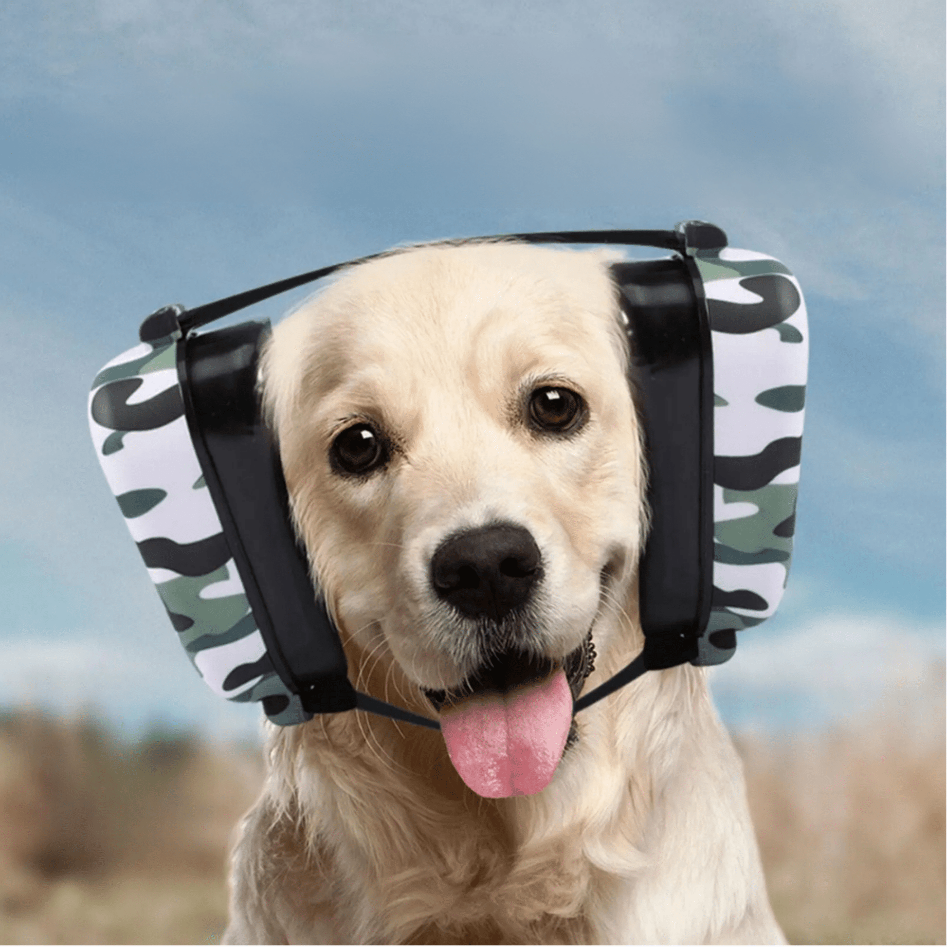 HushHound - Ergonomische Geluidsdempende Hondenhoofdband - Mivero