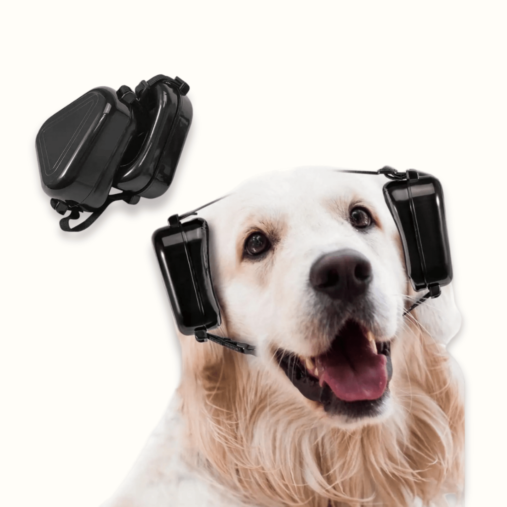 HushHound - Ergonomische Geluidsdempende Hondenhoofdband - Mivero