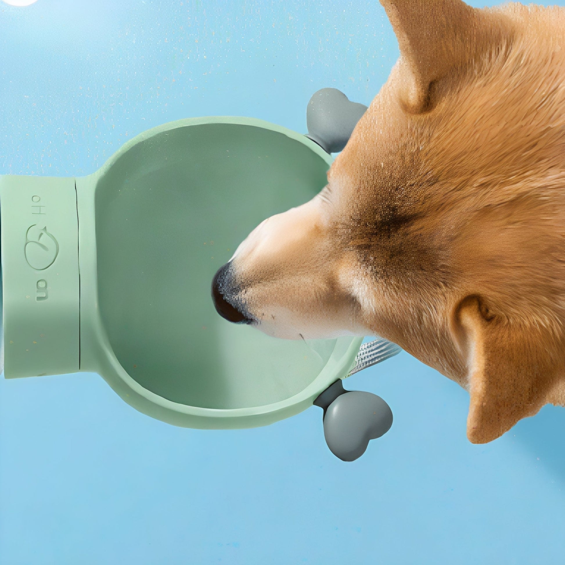 HydraPaw - Lekvrije Reisfles Huisdier - Mivero