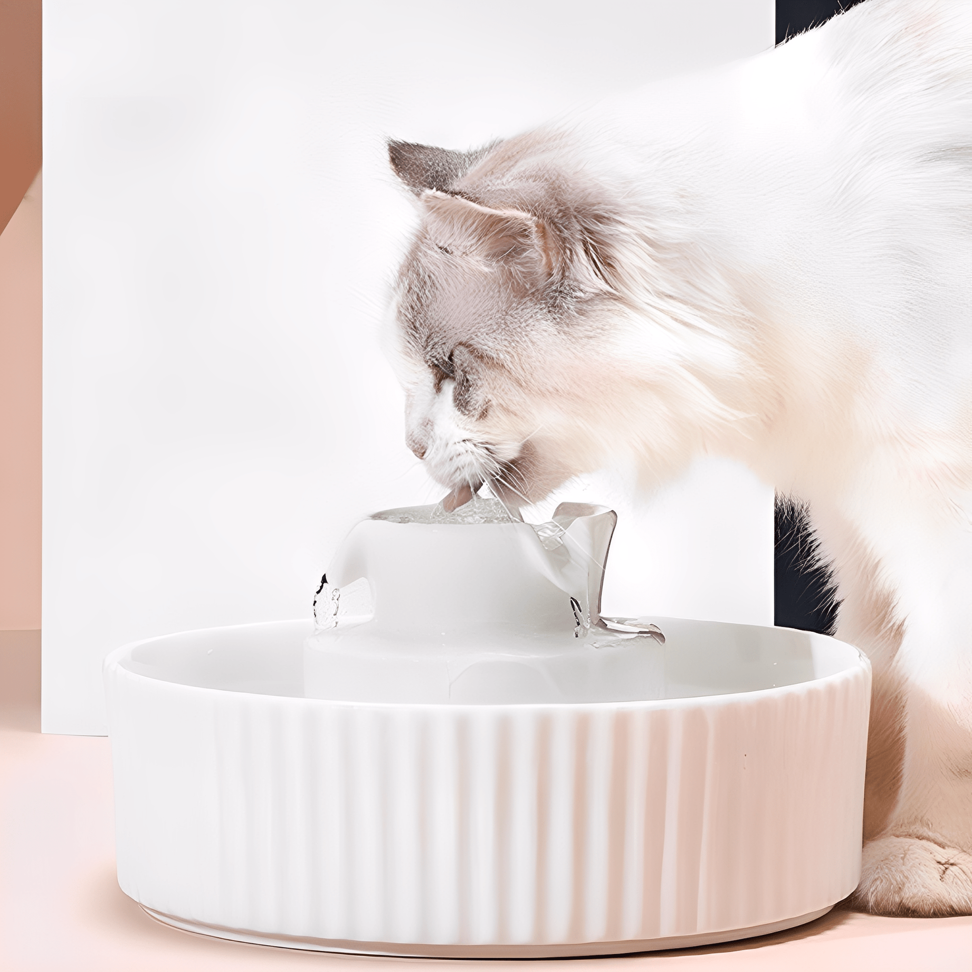 HydraPet - Keramische Stilwater Drinkfontein - Mivero