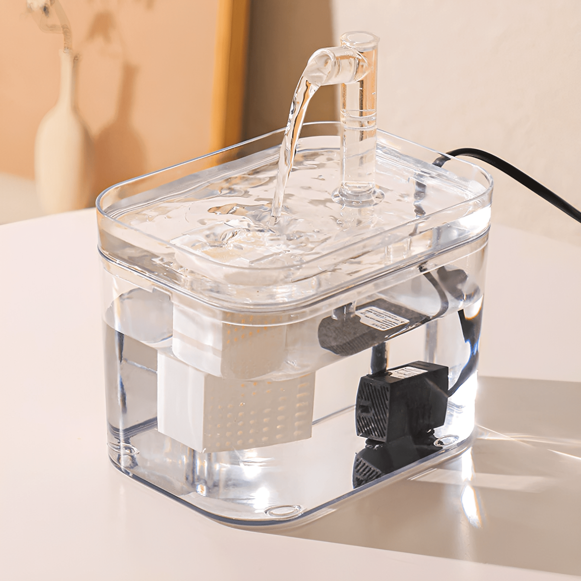 HydroPaws - Automatische Gefilterde Drinkfontein voor Huisdieren - Mivero