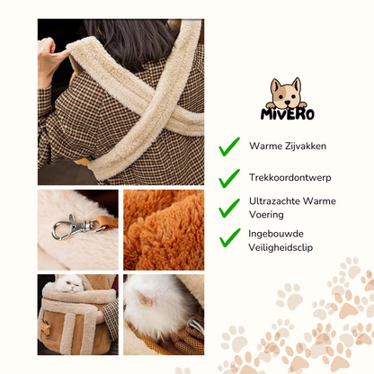 PawPod - Pluchen veilige huisdierentas