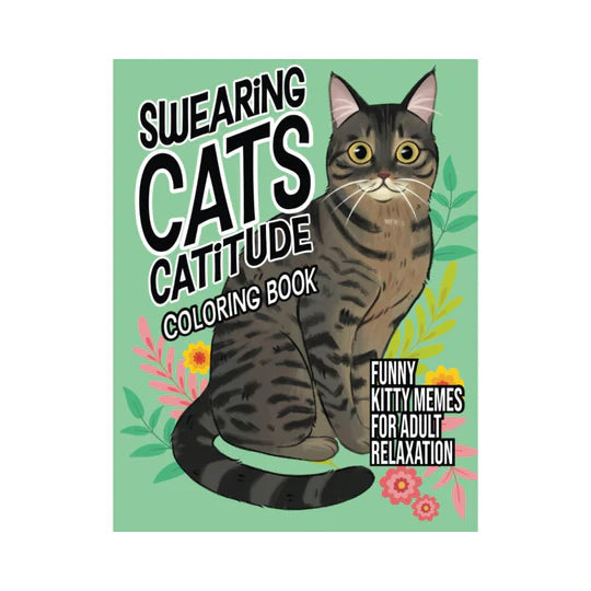 Cattitude - Hilarische Katten Kleurboek