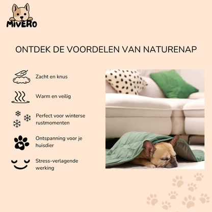NatureNap - Reversible Pluche Huisdiermat
