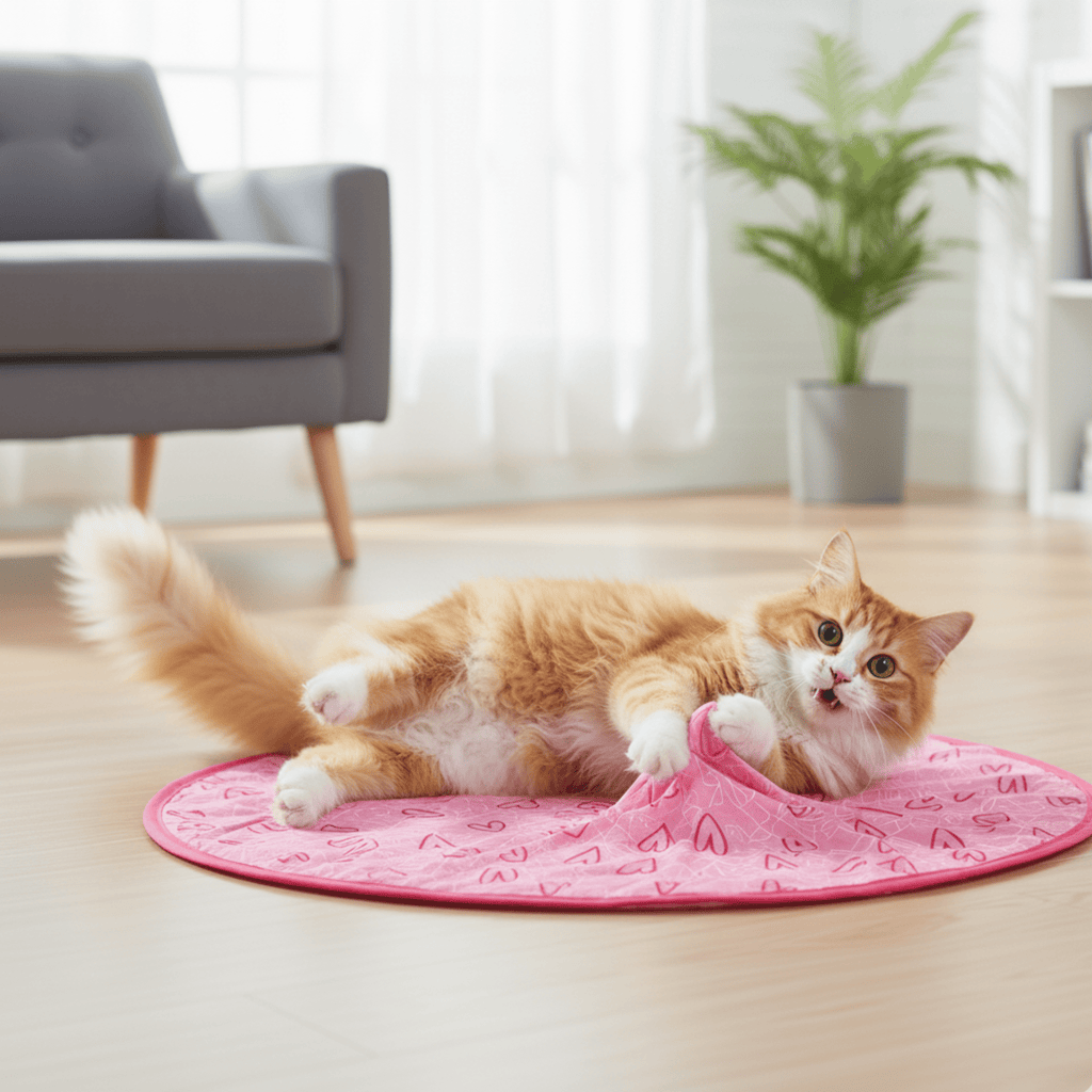 JachtMat - Katten Speelmat met Automatische Bal - Mivero