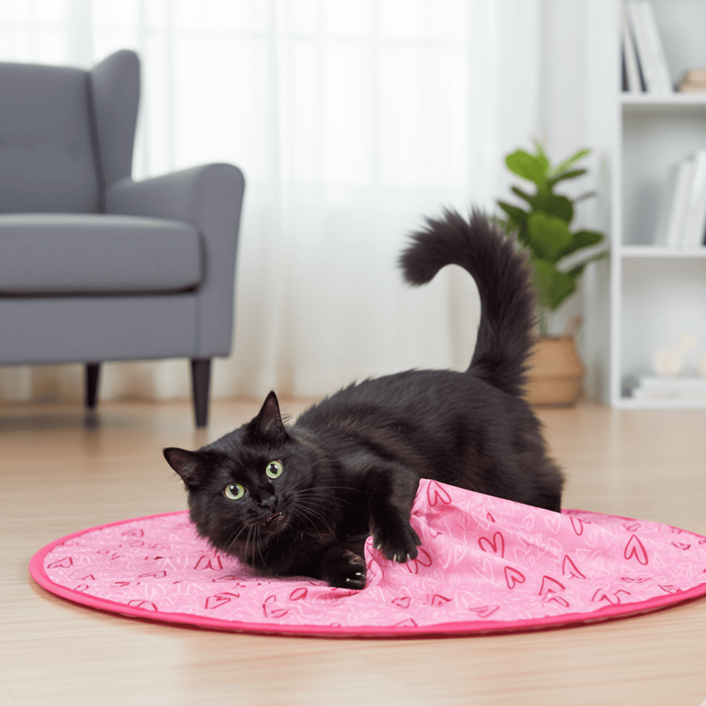 JachtMat - Katten Speelmat met Automatische Bal - Mivero