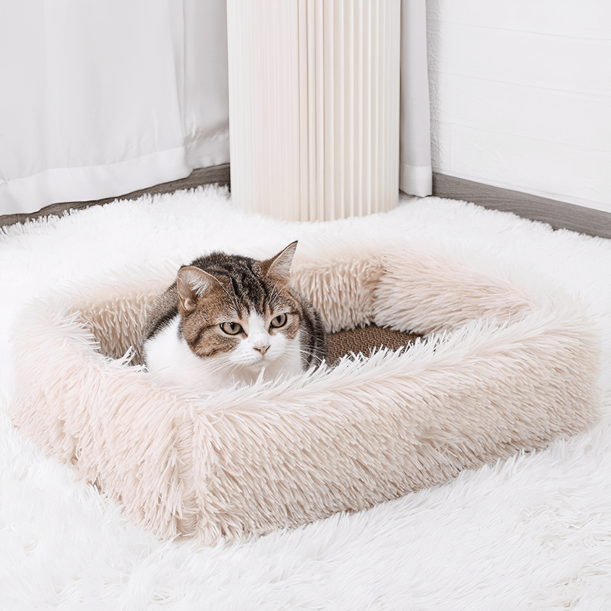 Katnap - Omkeerbaar Krab Kattenbed - Mivero