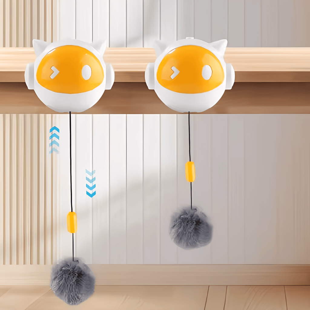KittyBounce - Interactieve Oplaadbare Kattenbal - Mivero