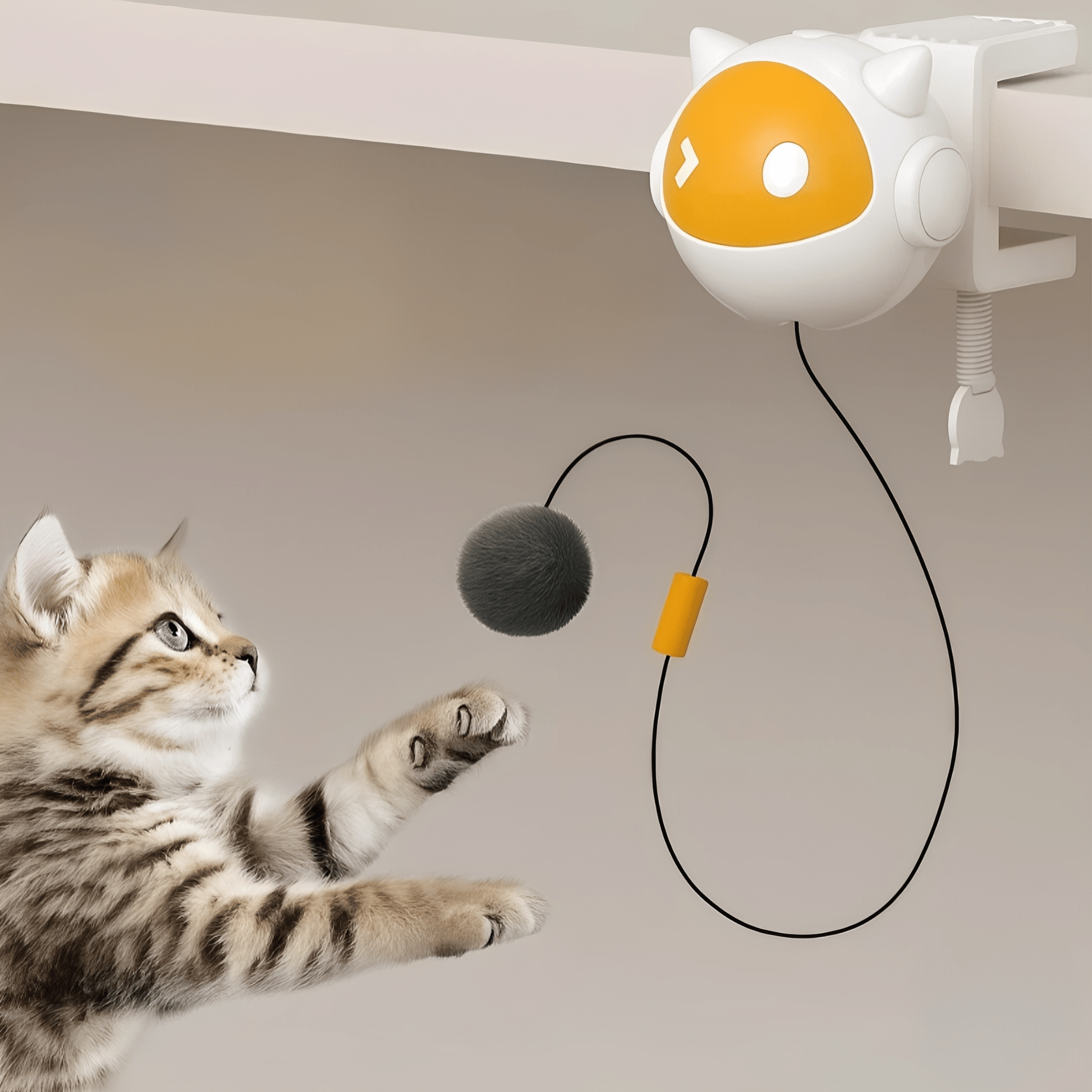 KittyBounce - Interactieve Oplaadbare Kattenbal - Mivero