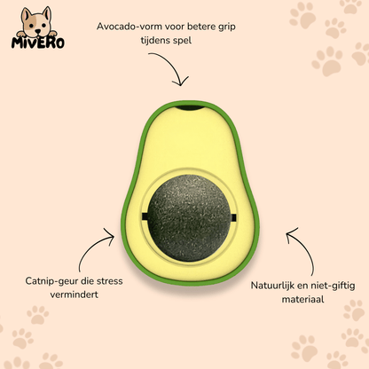 Kittycado - Natuurlijke Kalmerende Kauwspeeltje - Mivero