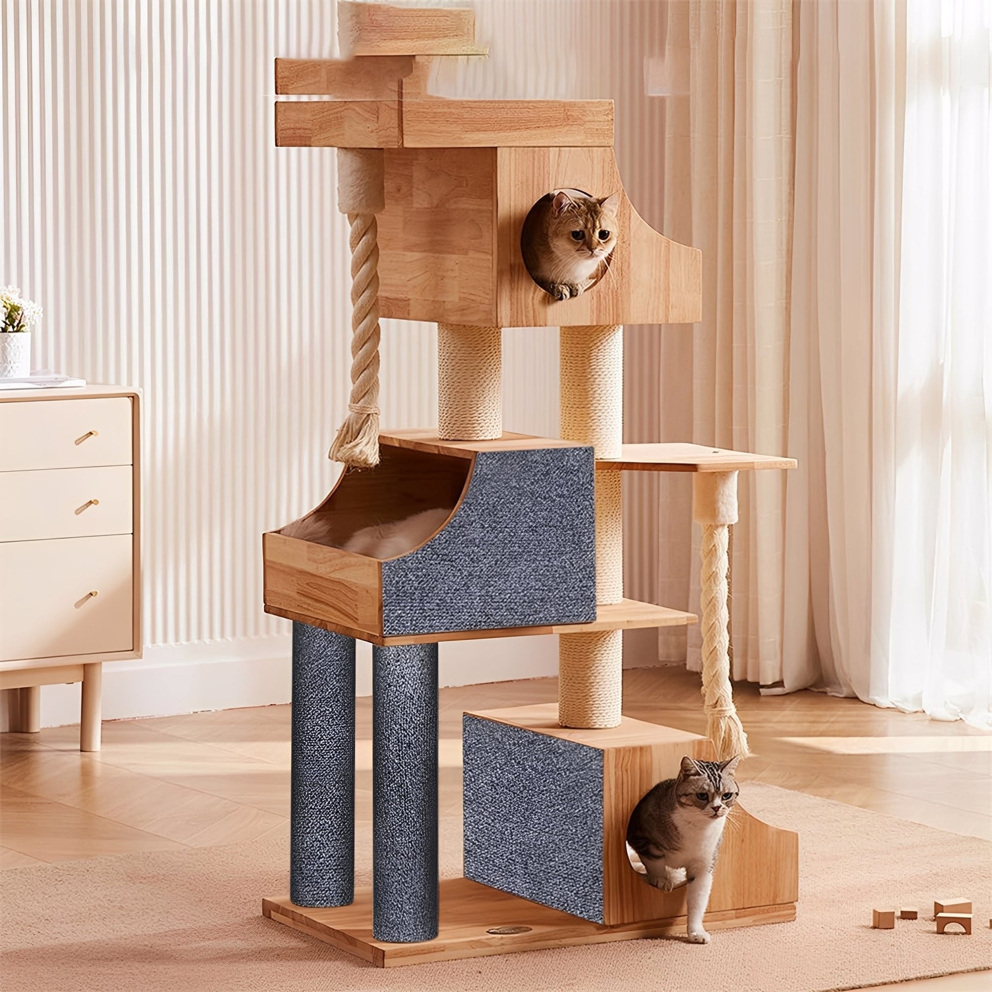 KrabMat - Katten Krabmat Zelfklevend Meubelbeschermer - Mivero