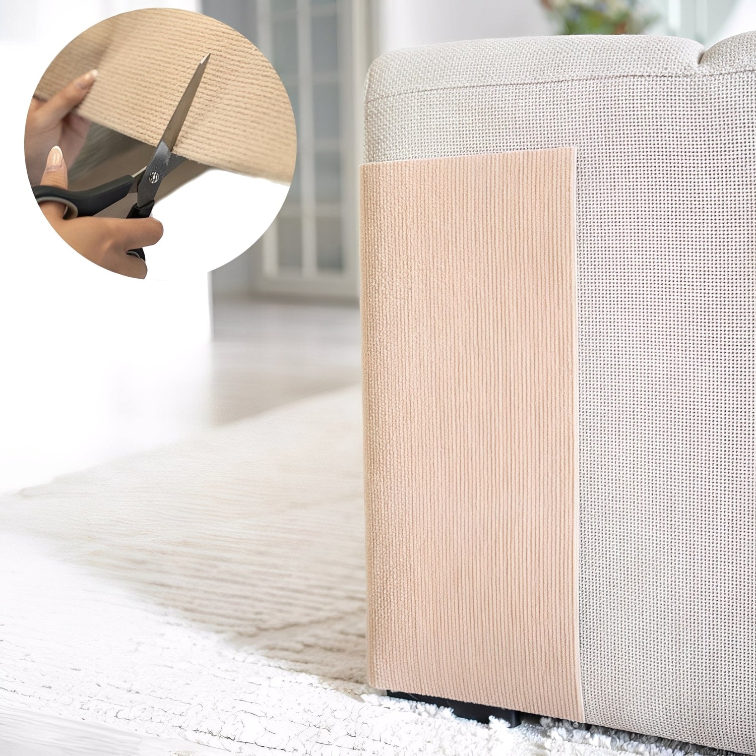 KrabMat - Katten Krabmat Zelfklevend Meubelbeschermer - Mivero