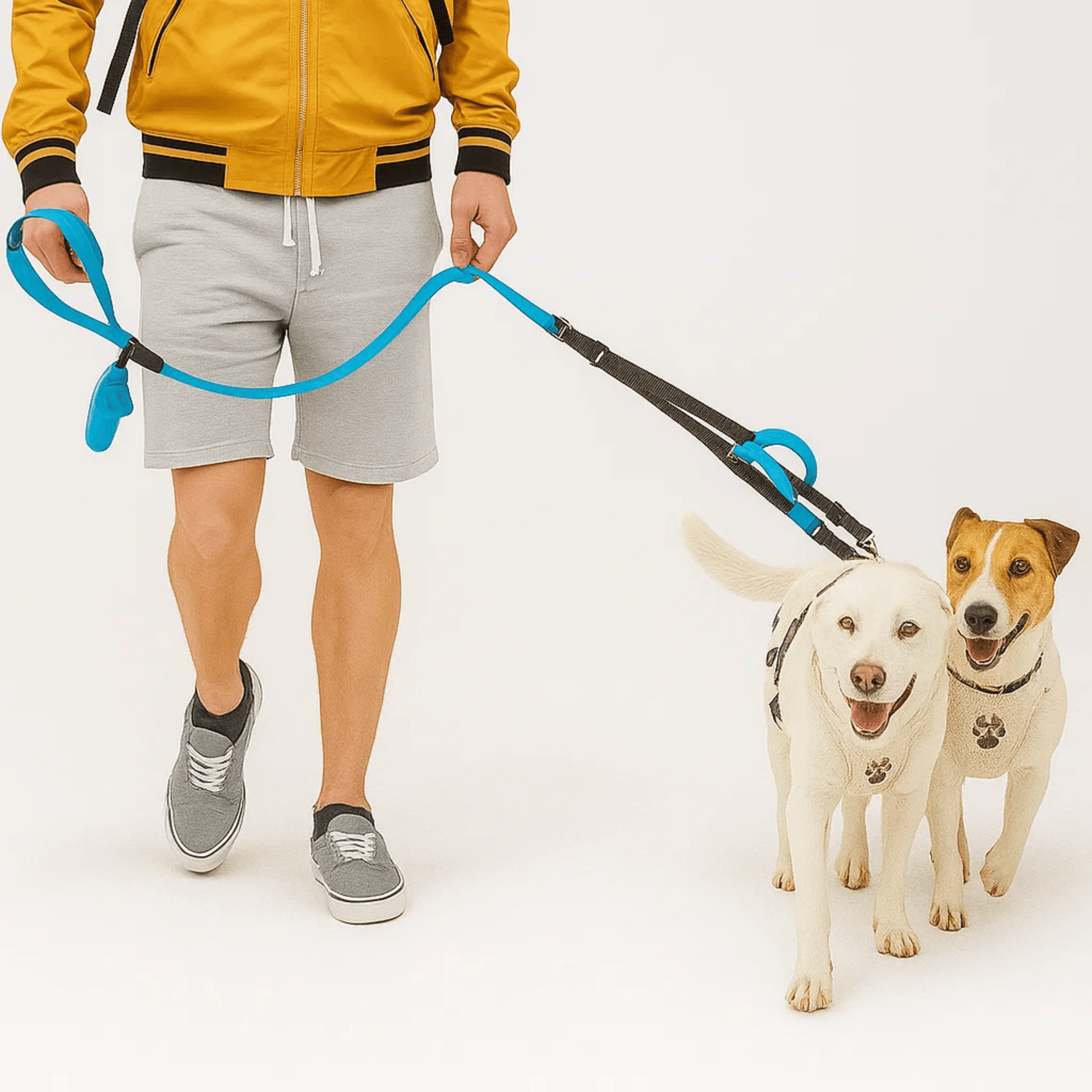 Leashmate - Anti - Klit Reflecterende DuoRiem - Mivero