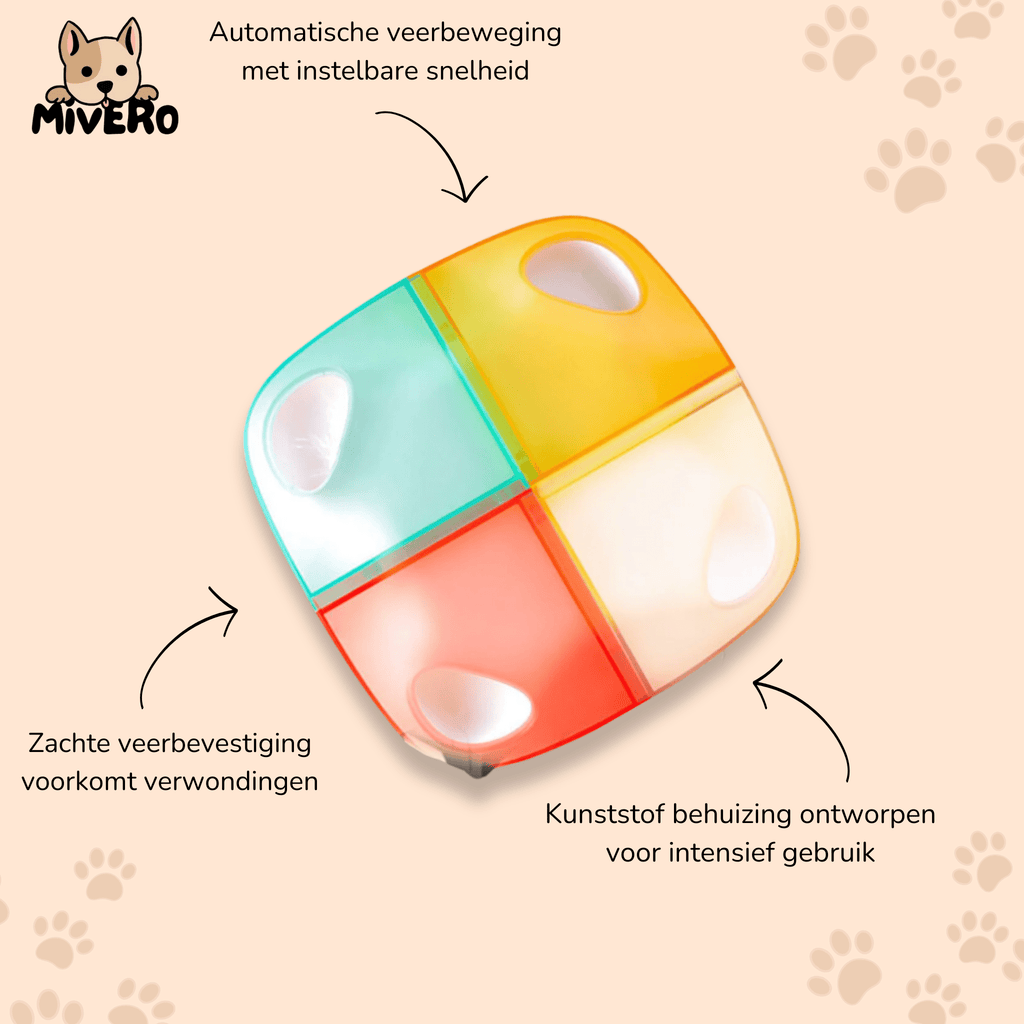 Loopa - Automatisch Interactief Kattenspeeltje - Mivero
