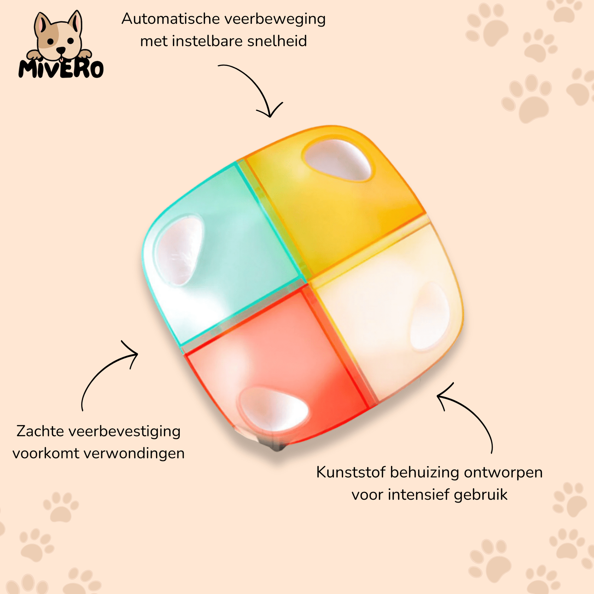 Loopa - Automatisch Interactief Kattenspeeltje - Mivero