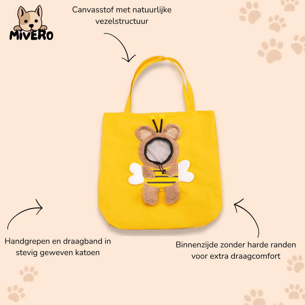 Luggipet - Canvas Kattenrugzak Lichtgewicht - Mivero